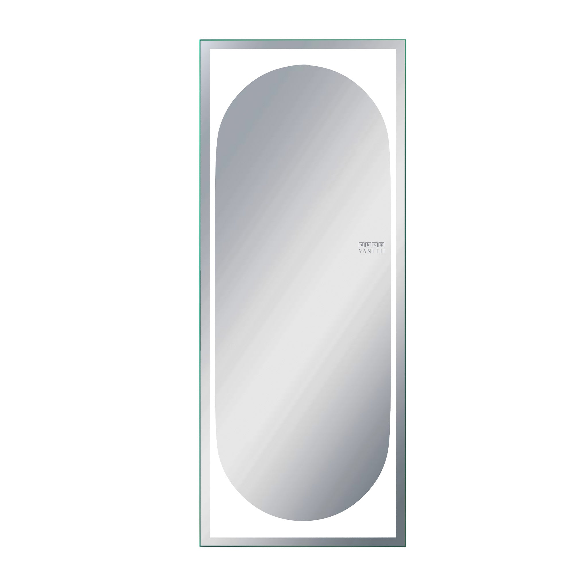 VANITII Marilyn Oval Full Length Mirror