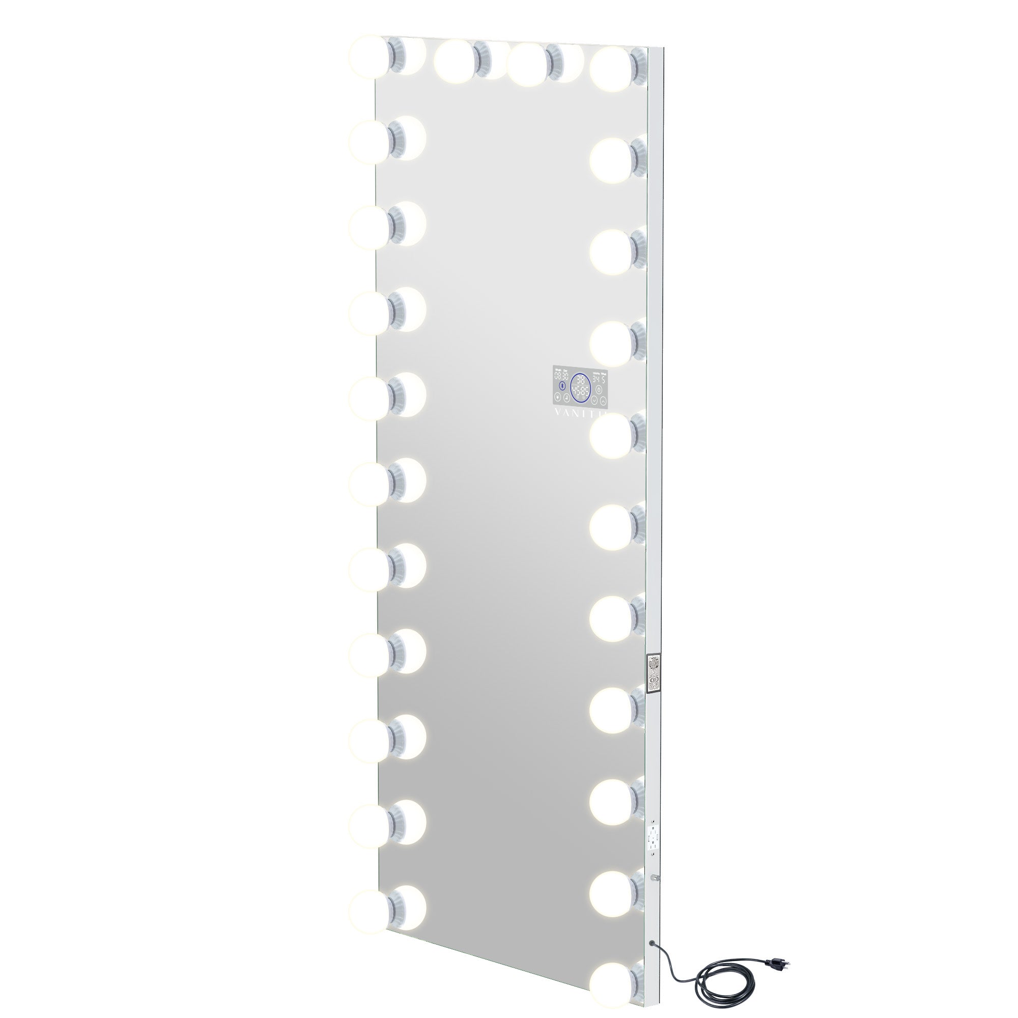 VANITII Marilyn Hollywood Full-Length Vanity Mirror with 24 Dimmable LED Bulbs - Vanities & Accents by VANITII in Santa Maria, CA