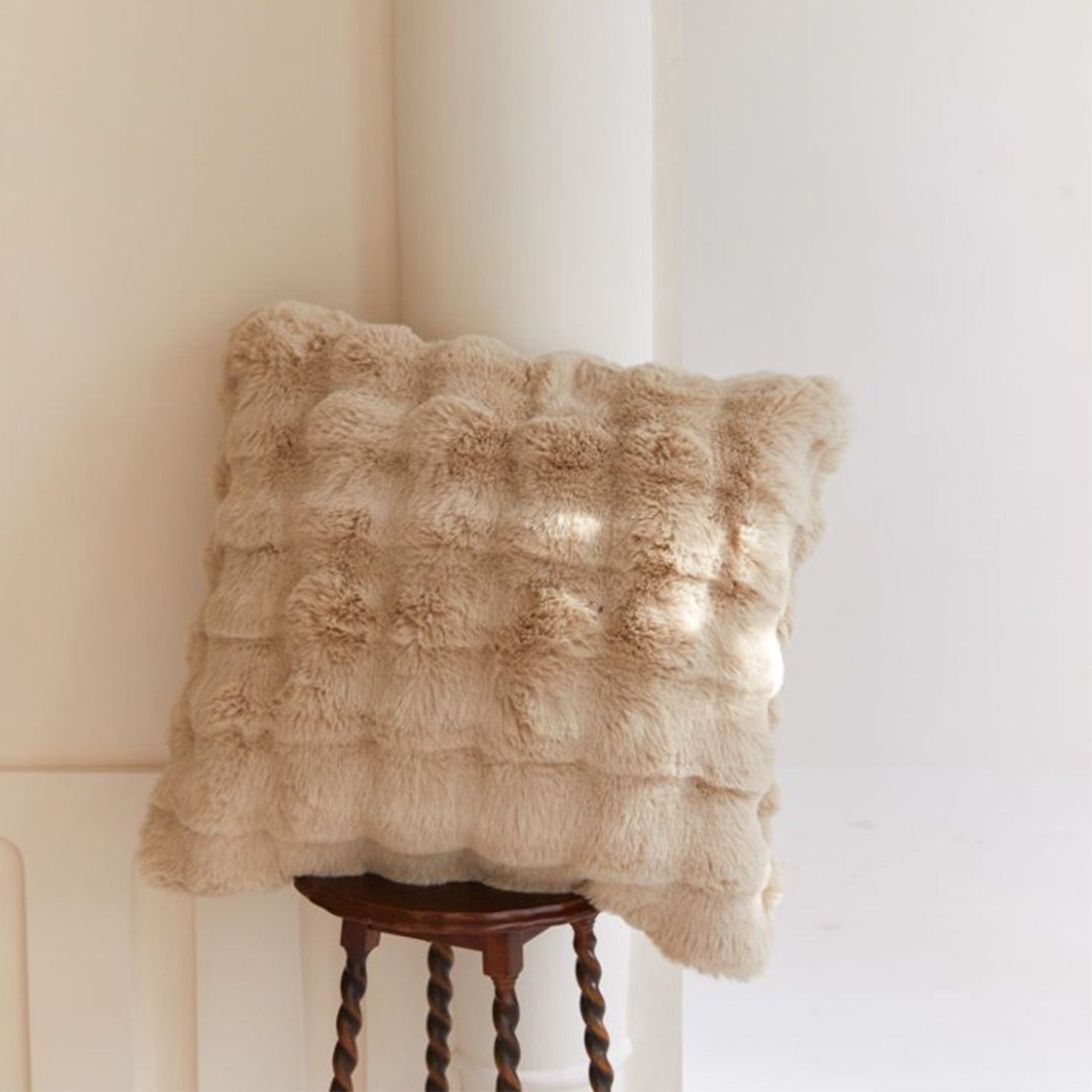 Teddy Fleece Pillow Cover