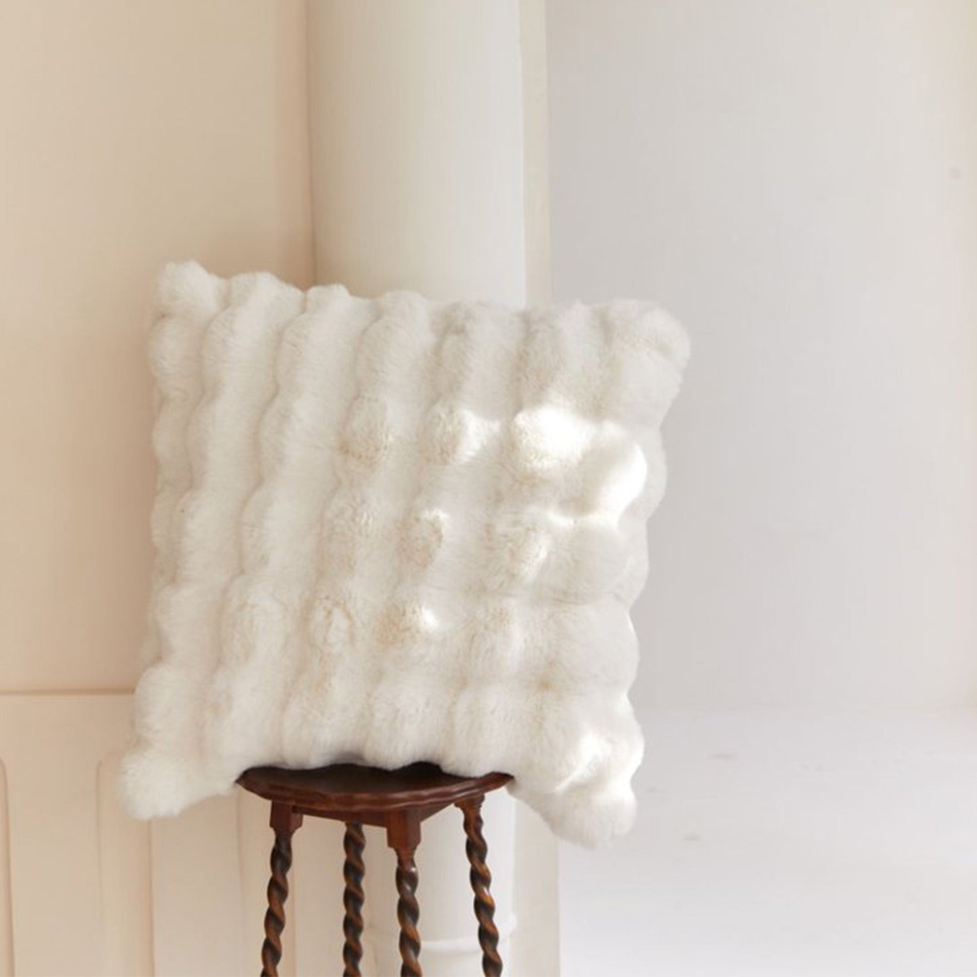 Teddy Fleece Pillow Cover