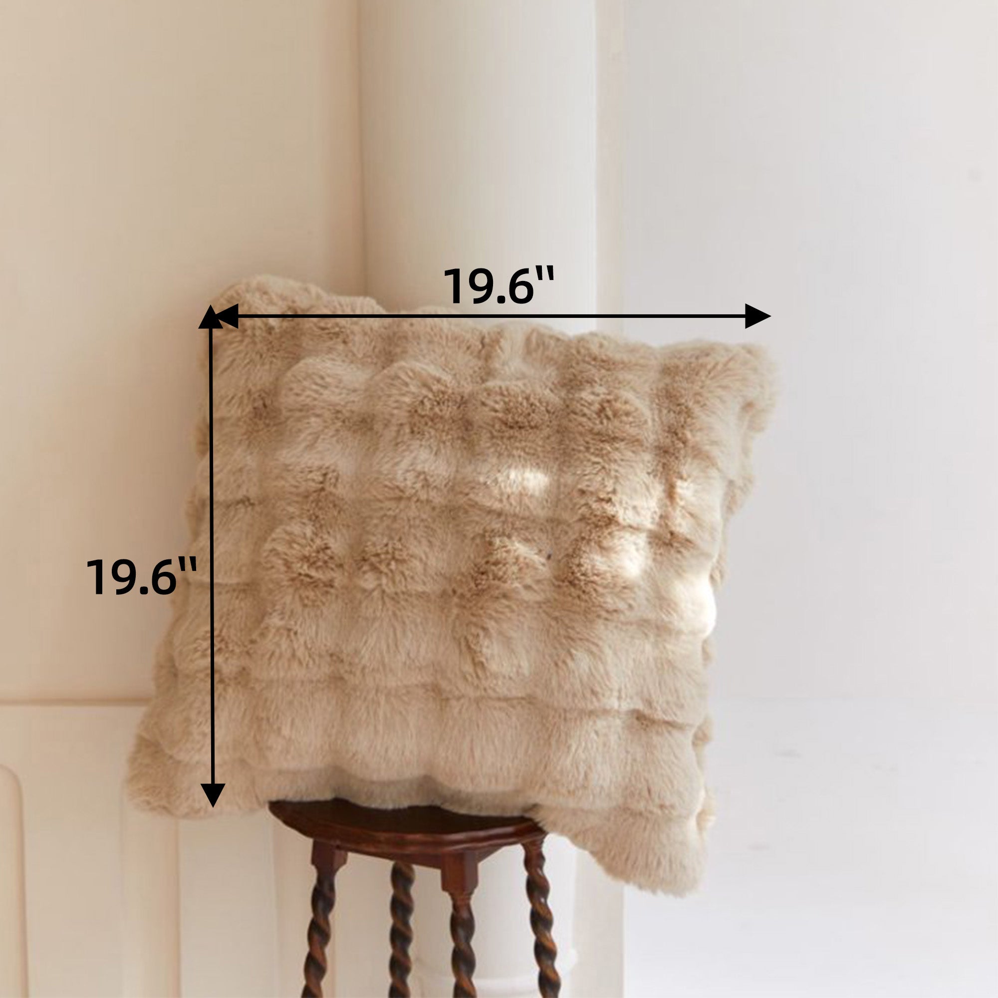 Teddy Fleece Pillow Cover
