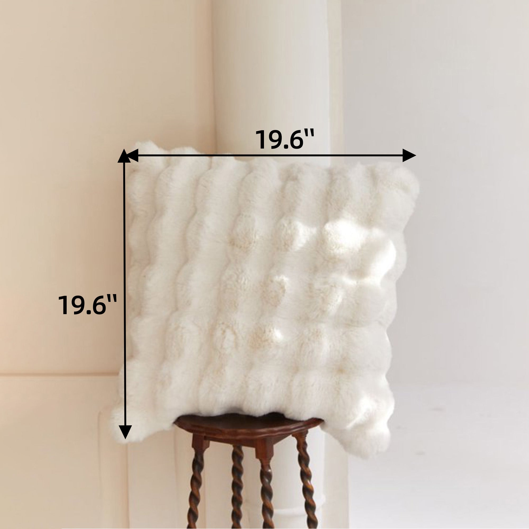 Teddy Fleece Pillow Cover