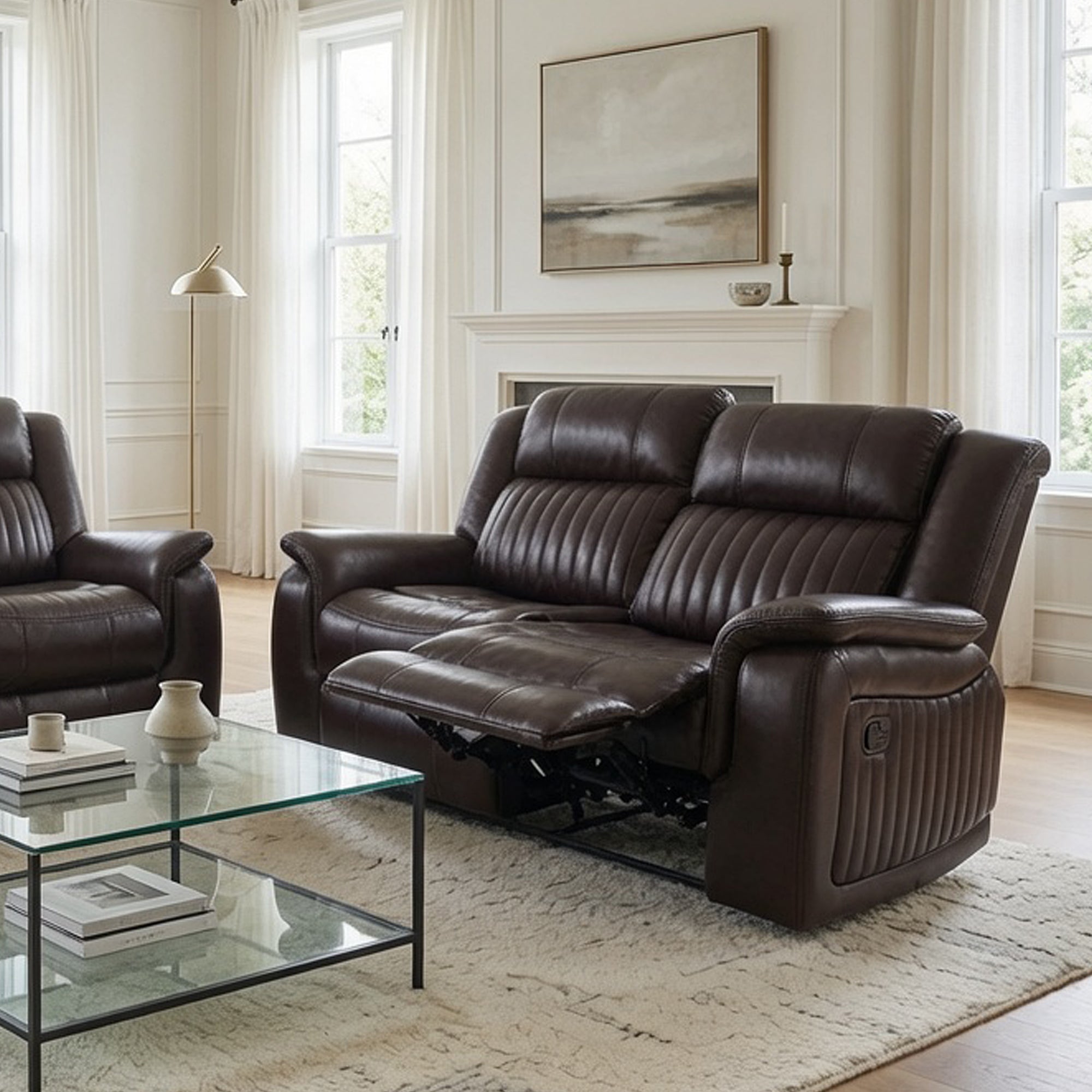MANUAL  RECLINER LOVESEAT