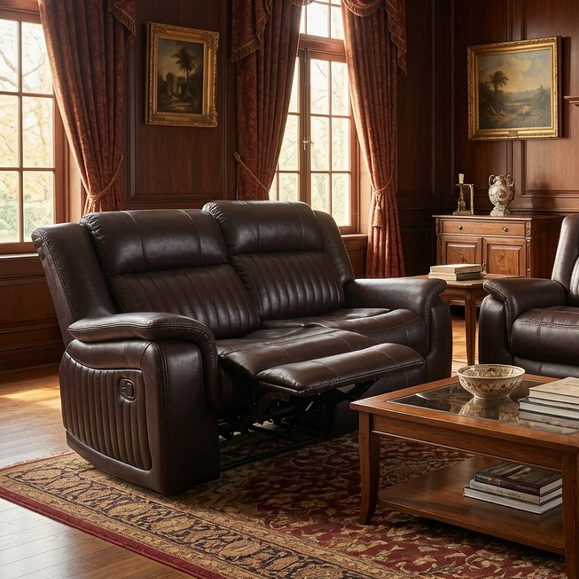 MANUAL  RECLINER LOVESEAT