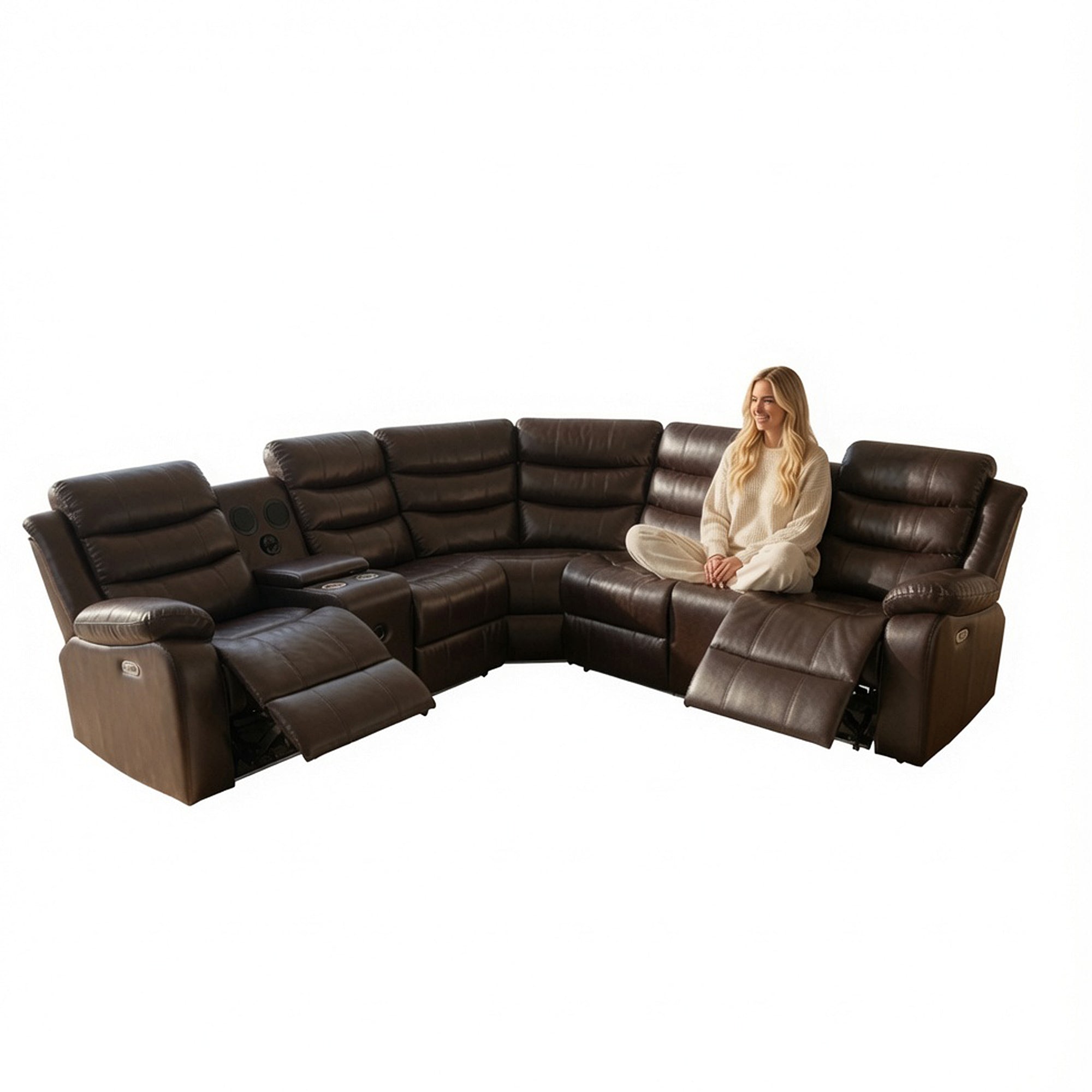 POWER RECLINER SECTIONAL SOFA