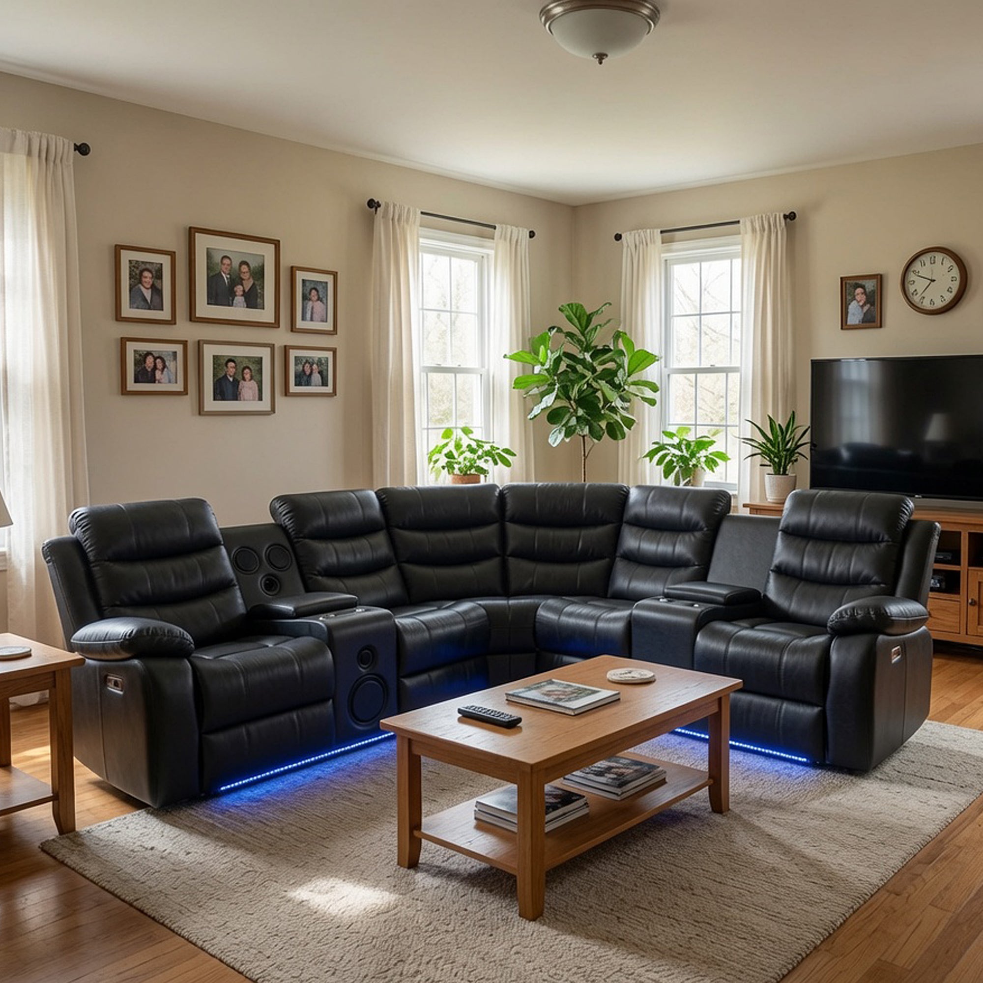 POWER RECLINER SECTIONAL SOFA