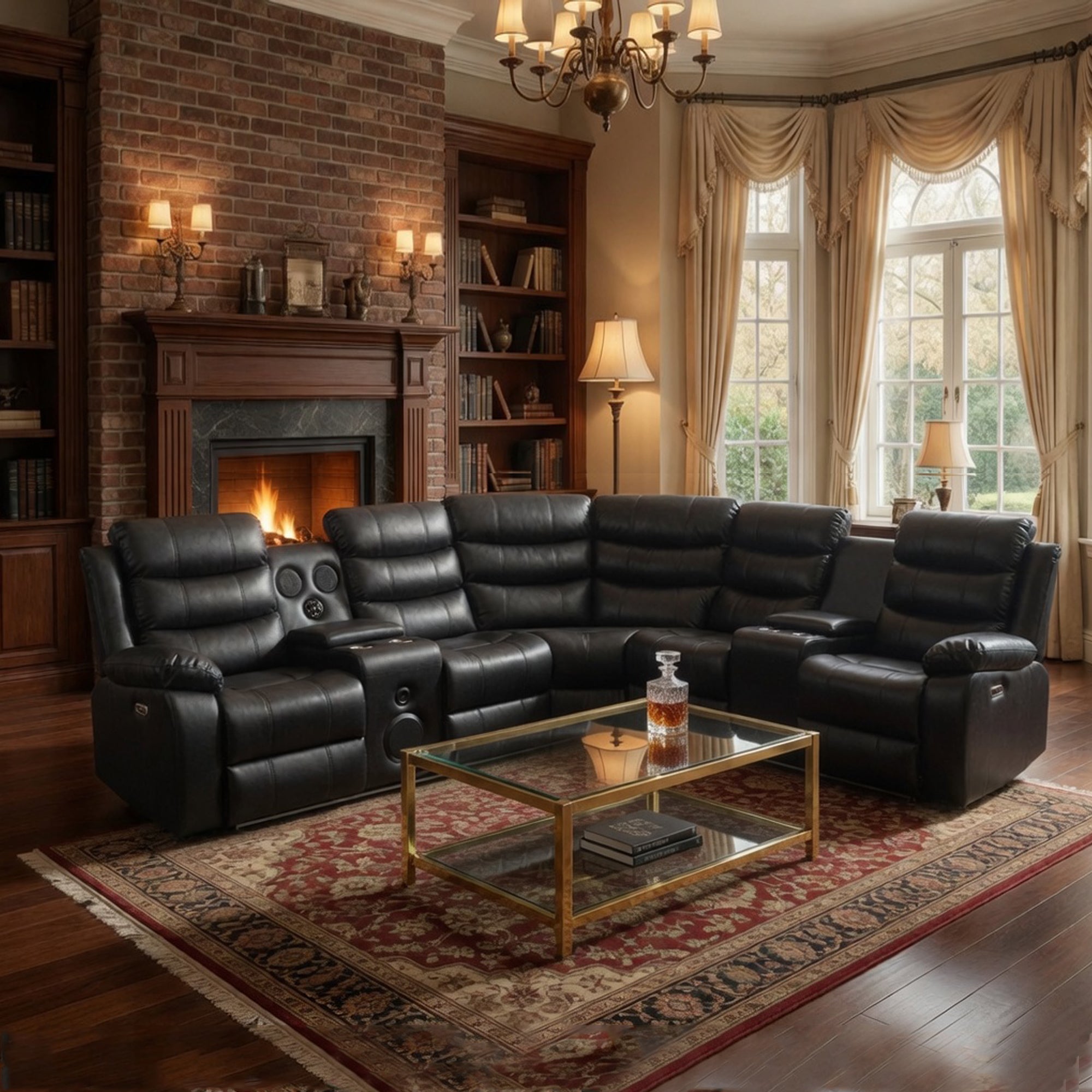 POWER RECLINER SECTIONAL SOFA