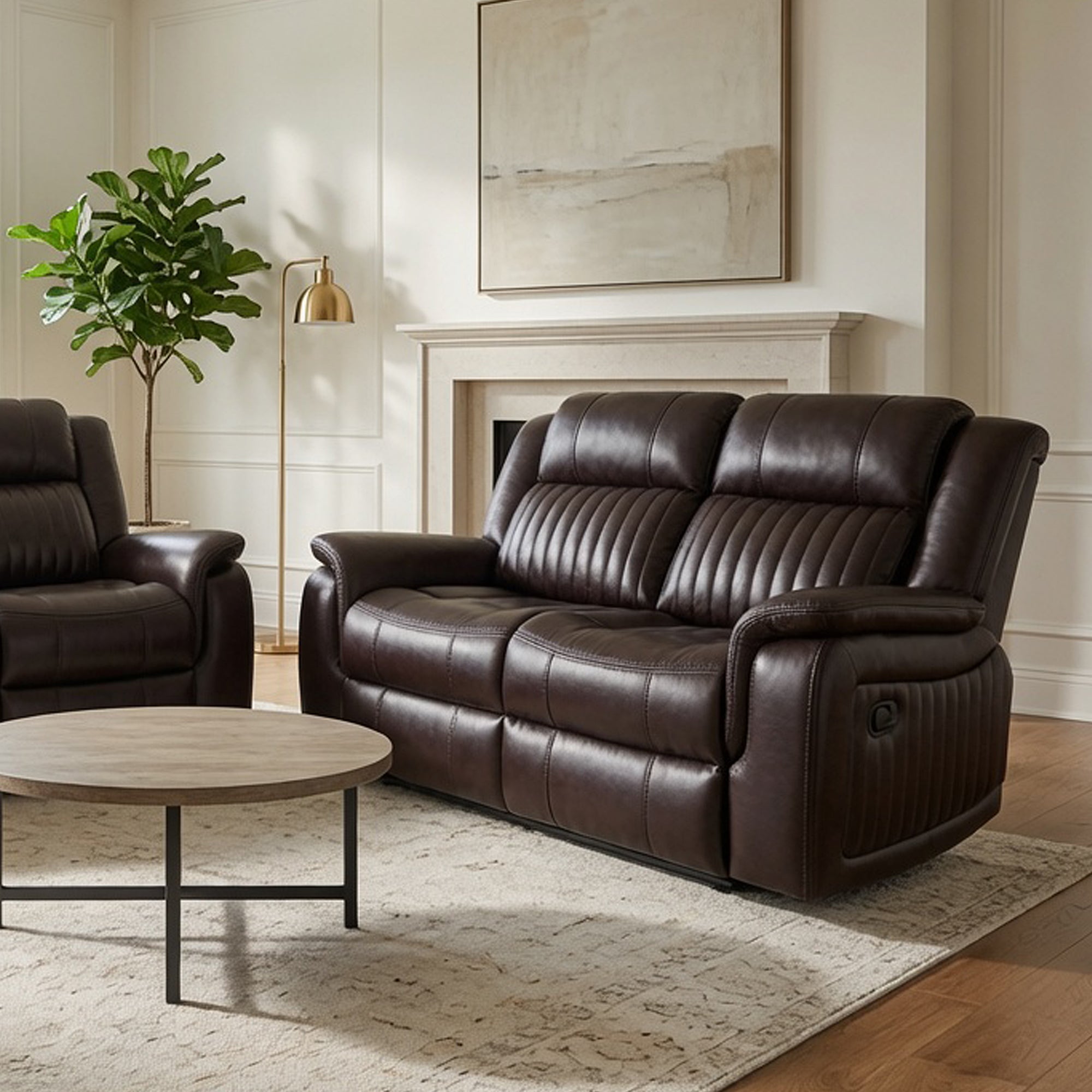 MANUAL  RECLINER LOVESEAT