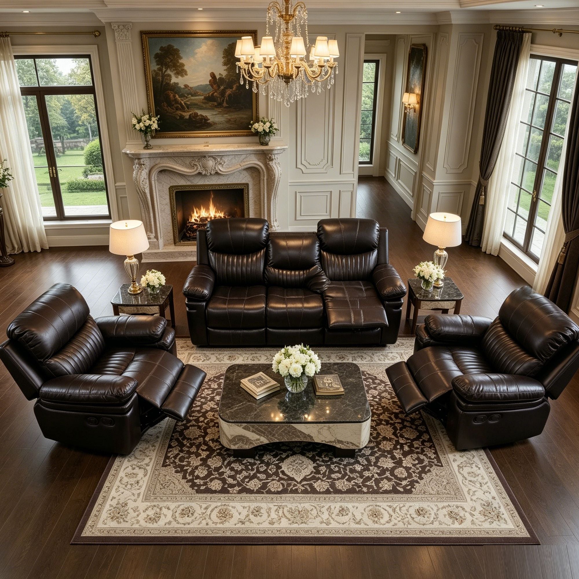 MANUAL RECLINER SOFA