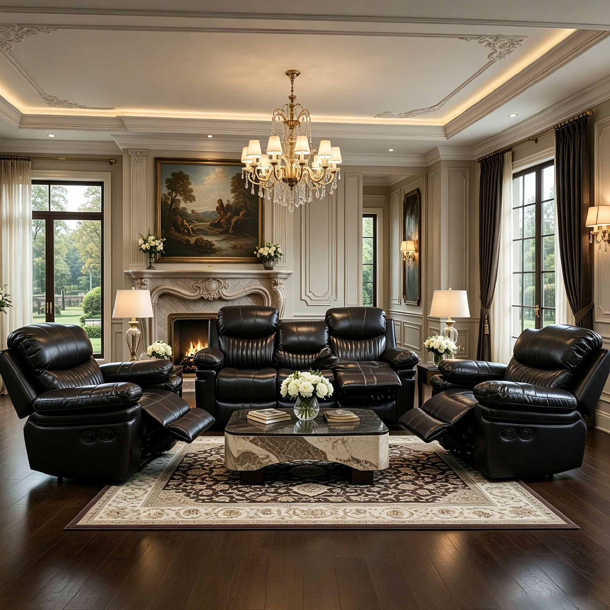 MANUAL RECLINER SOFA