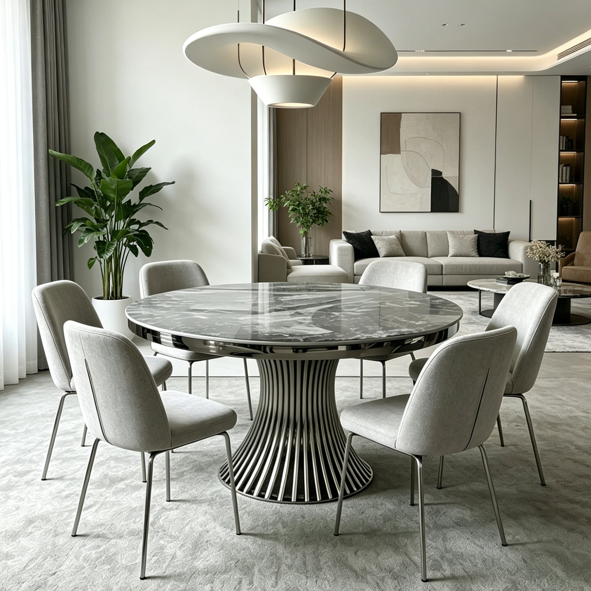 Dining Table Large Stainless steel Kitchen Table Home Desk