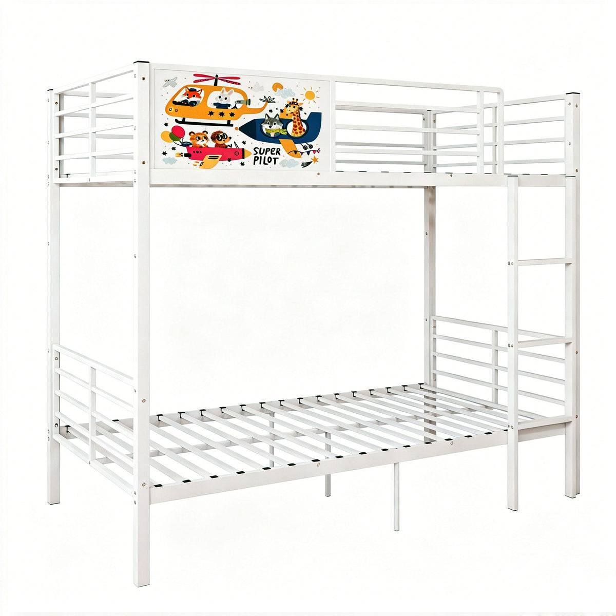 Metal Bunk Bed Frame Twin Size Beds