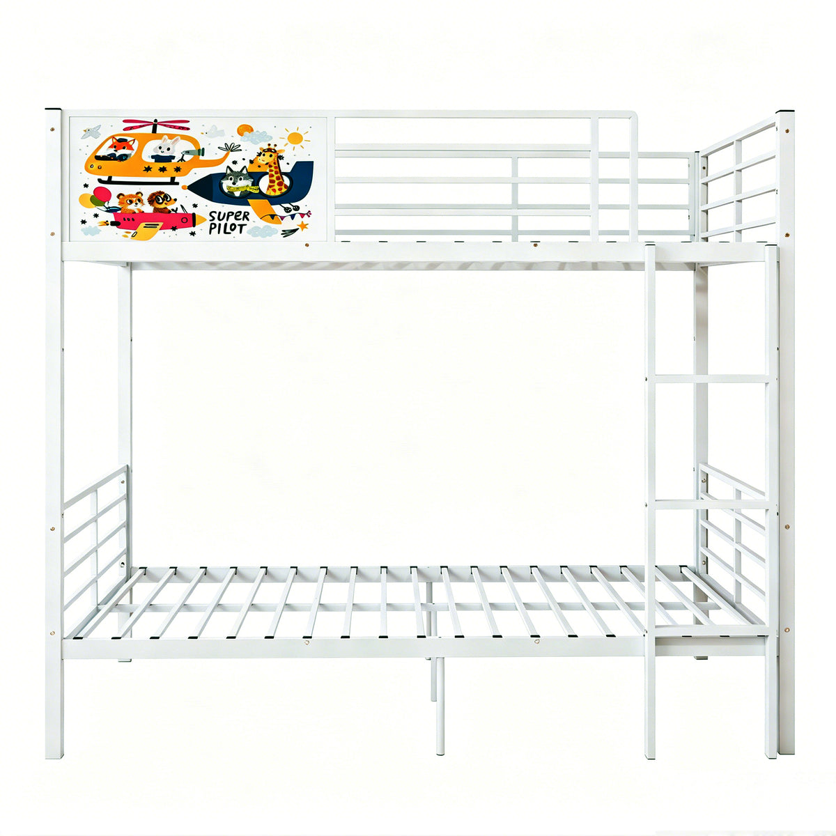 Metal Bunk Bed Frame Twin Size Beds