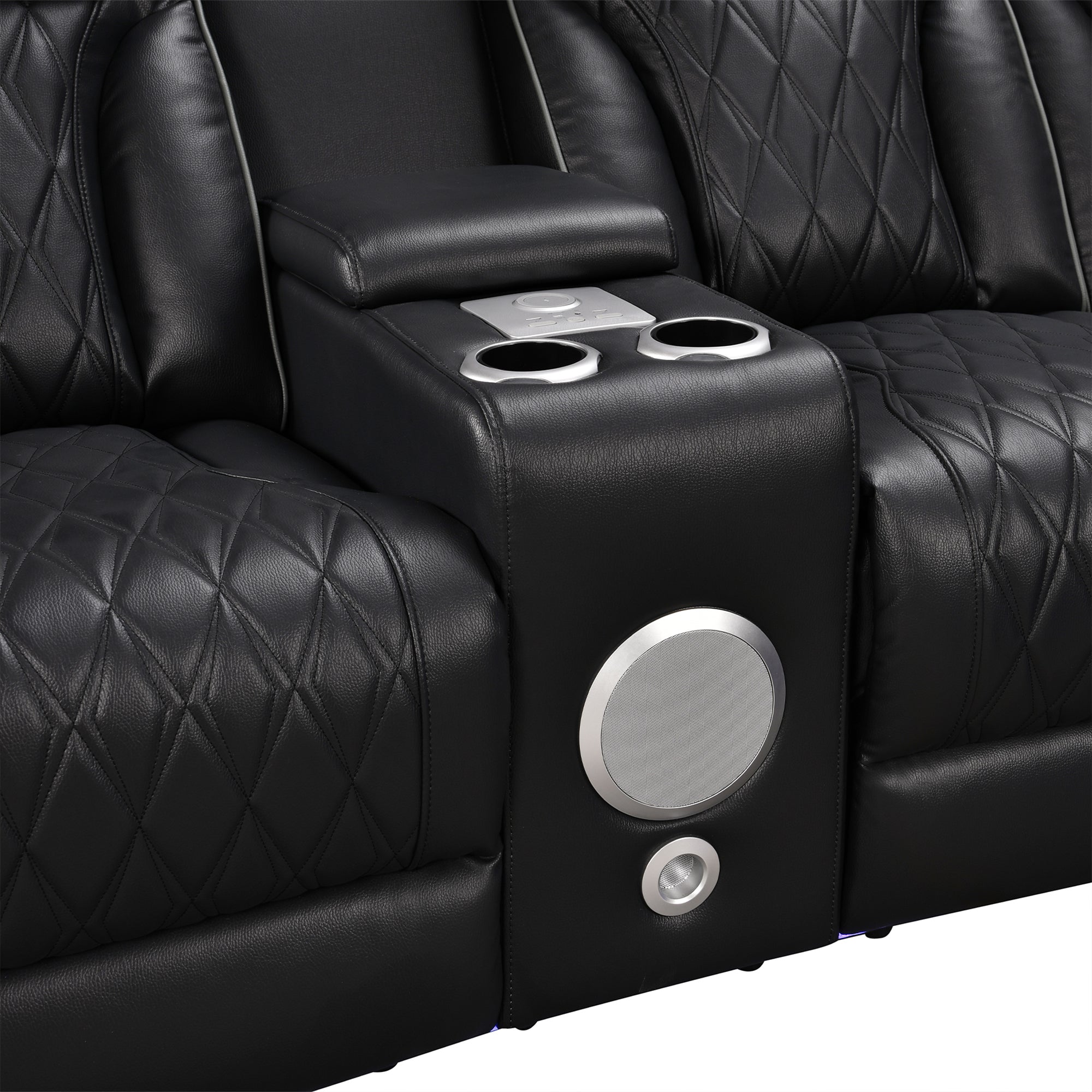 Power Recliner Sectional MC2953 Black