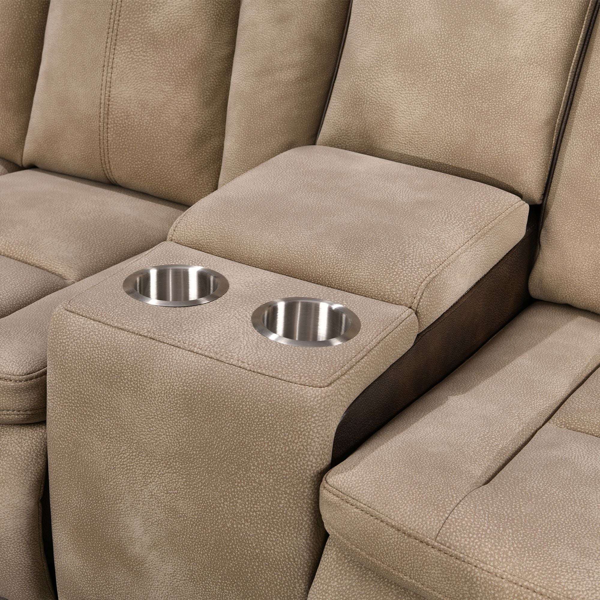 Power Recliner Sectional MC2866 Brown
