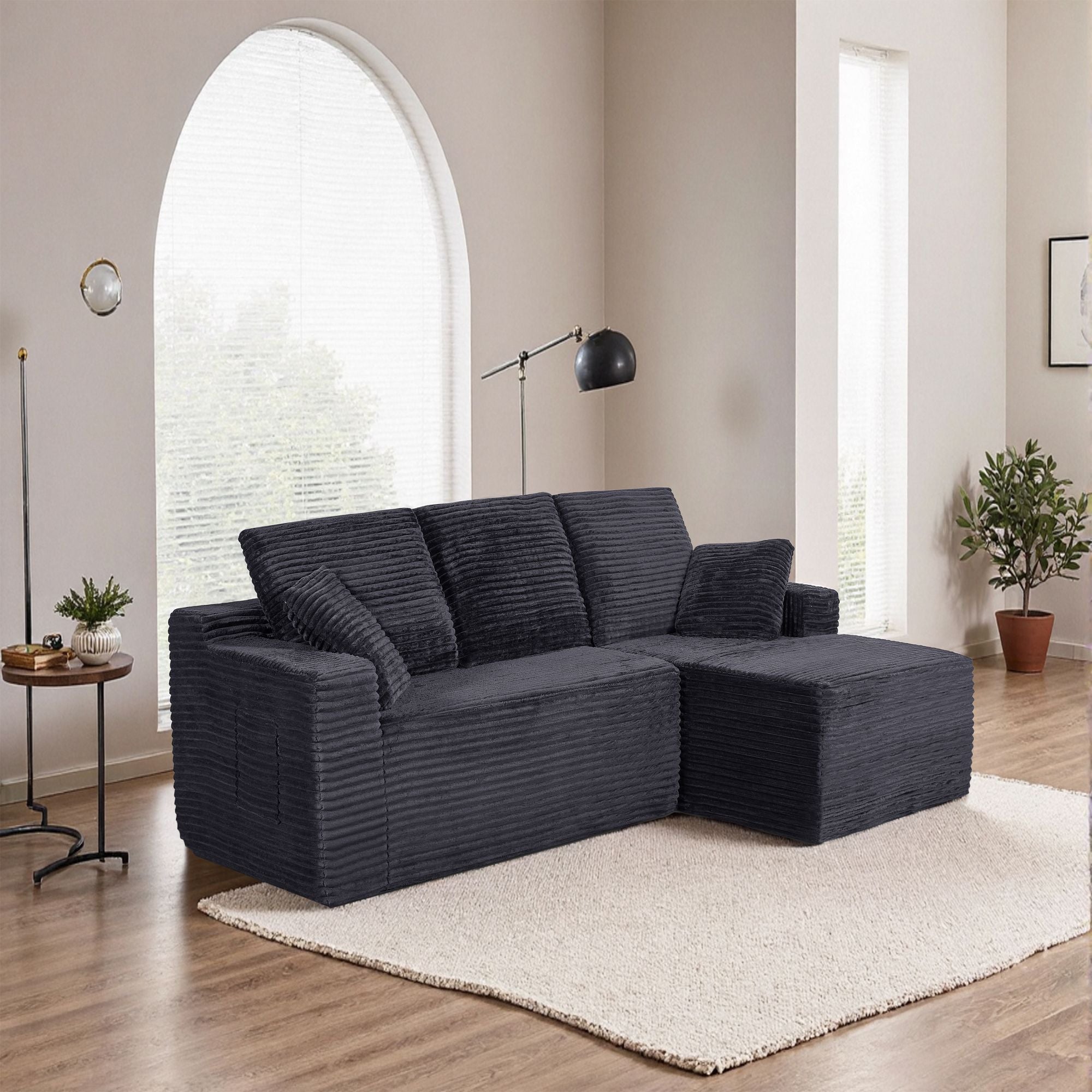 Compress Sofa Black
