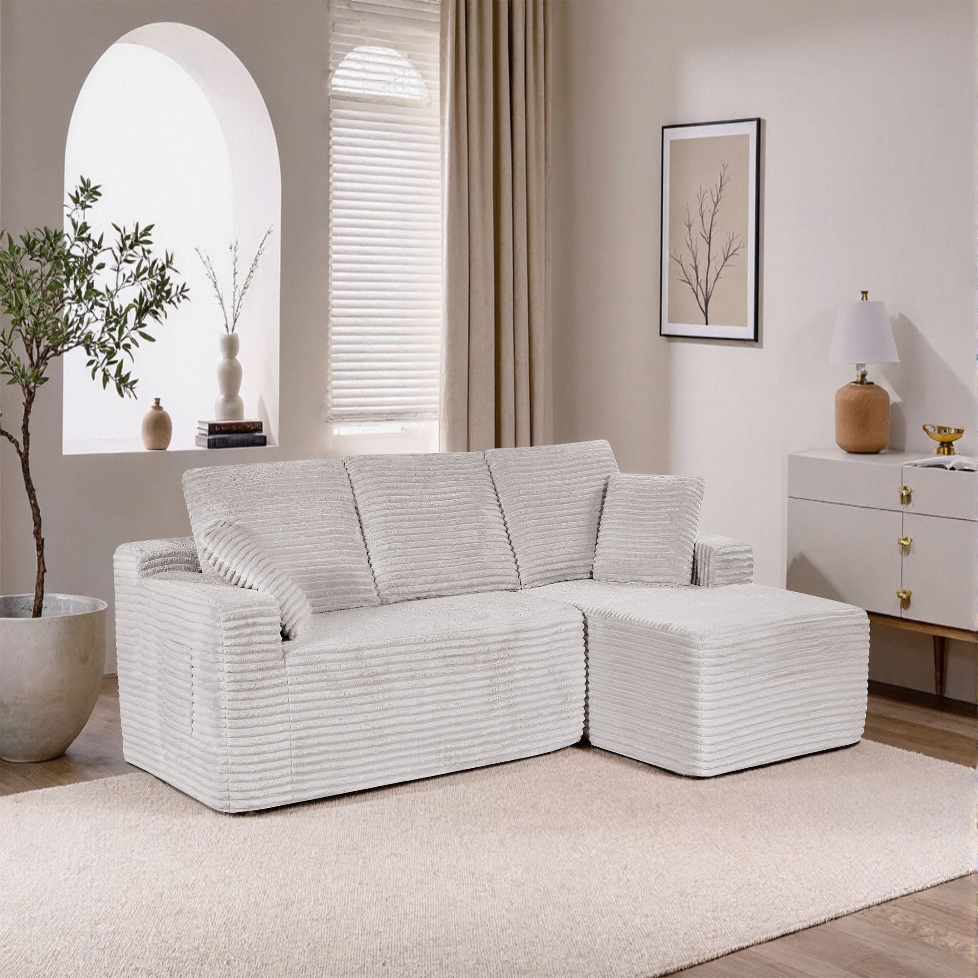 compress sofa Beige