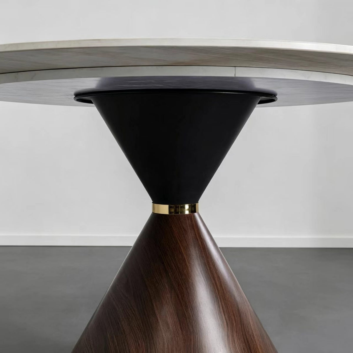 ET001-Modern Round Sintered Stone Side Table