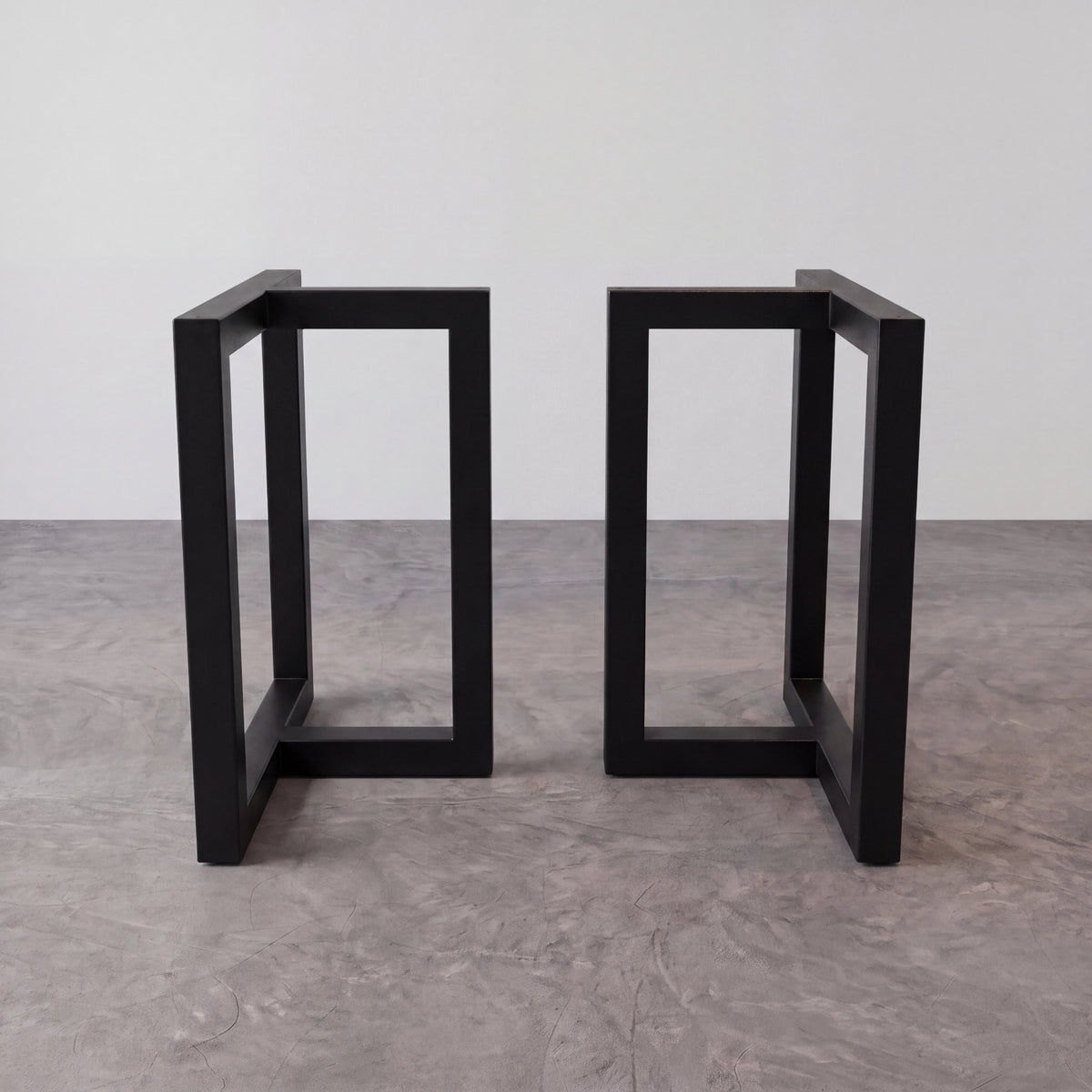 Black T-Shape Carbon Steel Table Leg Frame-MTC0185（2pcs/CTN）