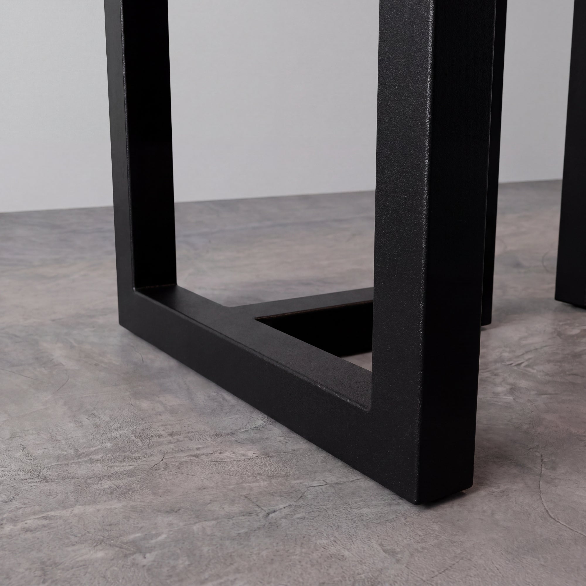 Black T-Shape Carbon Steel Table Leg Frame-MTC01100（2pcs/CTN）