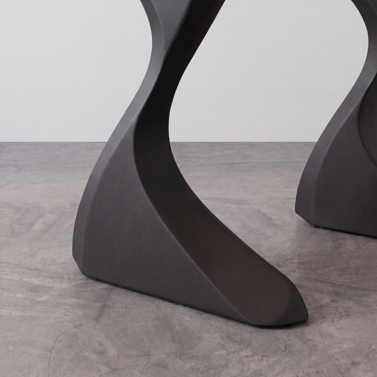 Black Z-Shape Carbon Steel Table Leg Frame（2pcs/CTN）