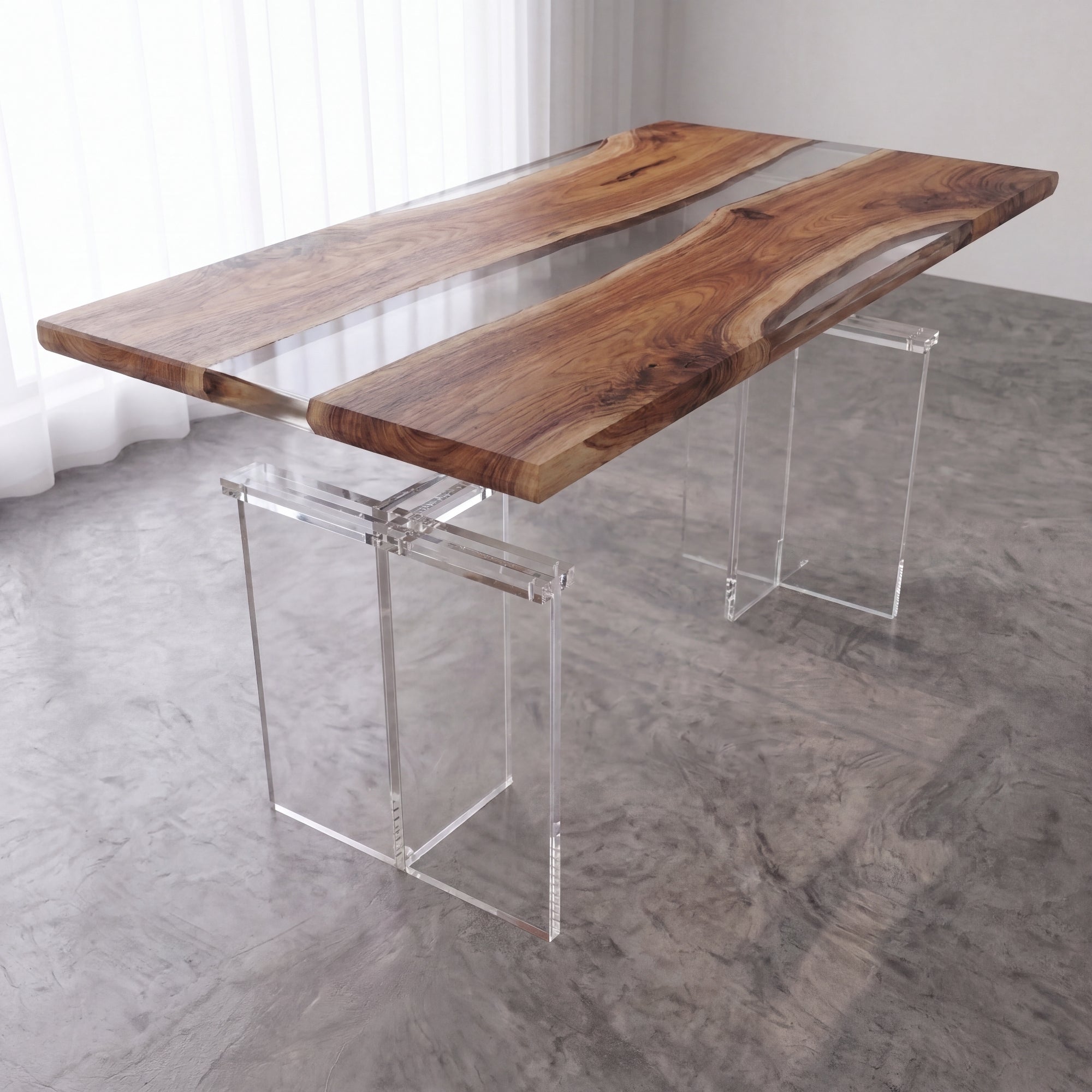 Clear T-Shape Acrylic Table Legs（2pcs/CTN）