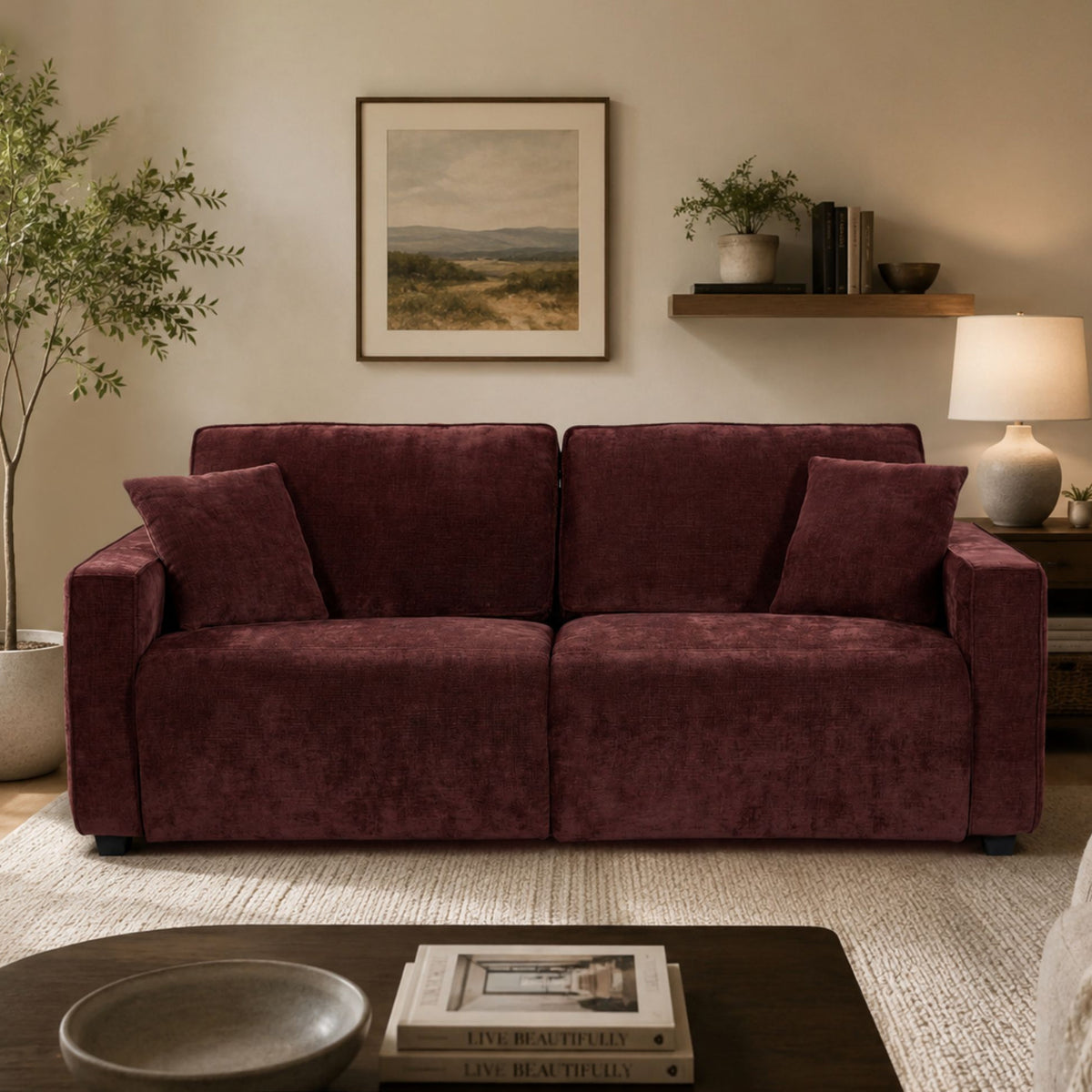 Sofa Bed Red
