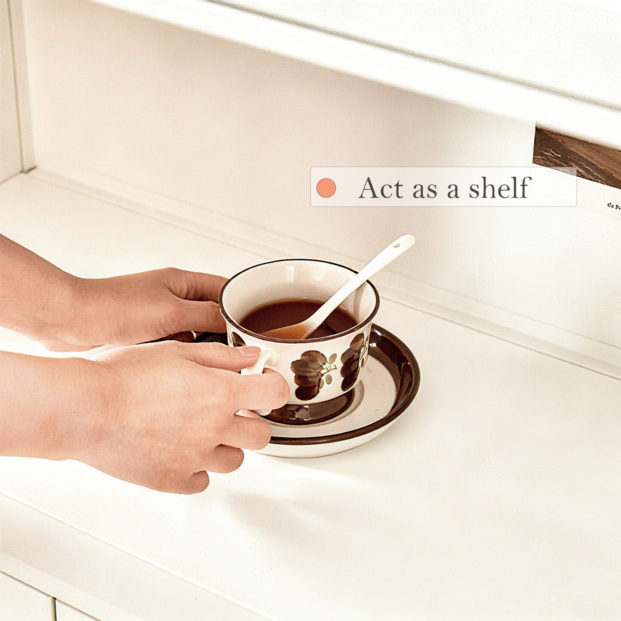 Glass-Door Steel Bookcase Cabinet with Middle Shelf