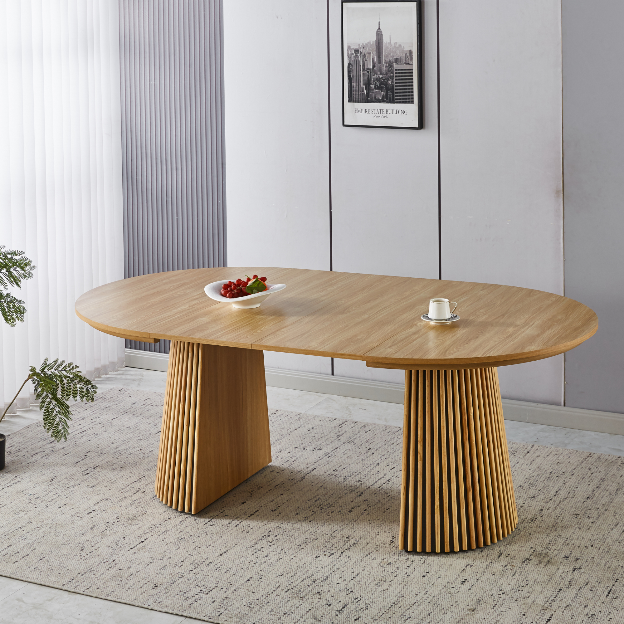 Newest Design Stylish Extendable Dining Table