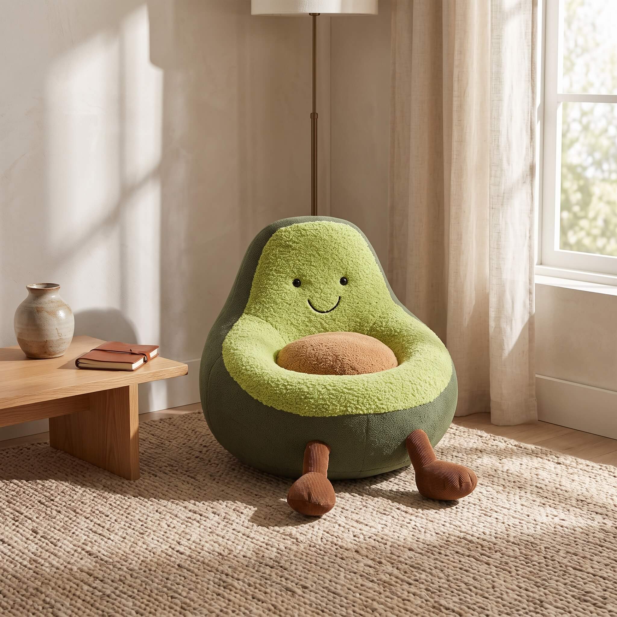 Cute Avocado Hug Chair
