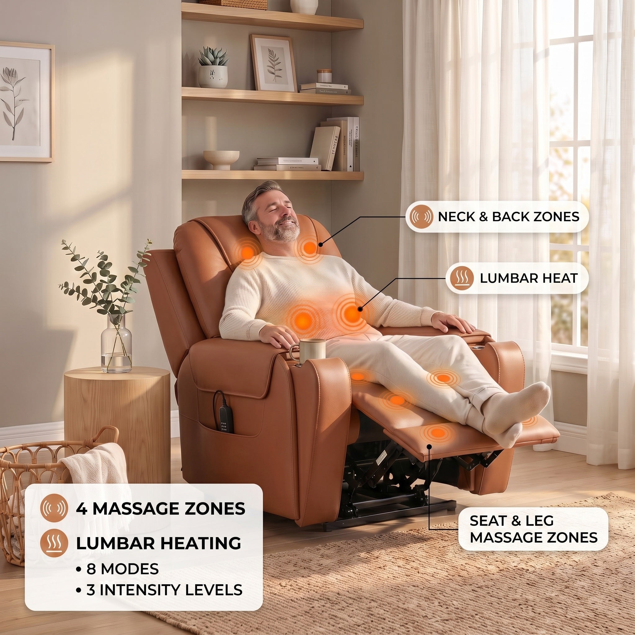 Electric Power Lift Recliner Chair
