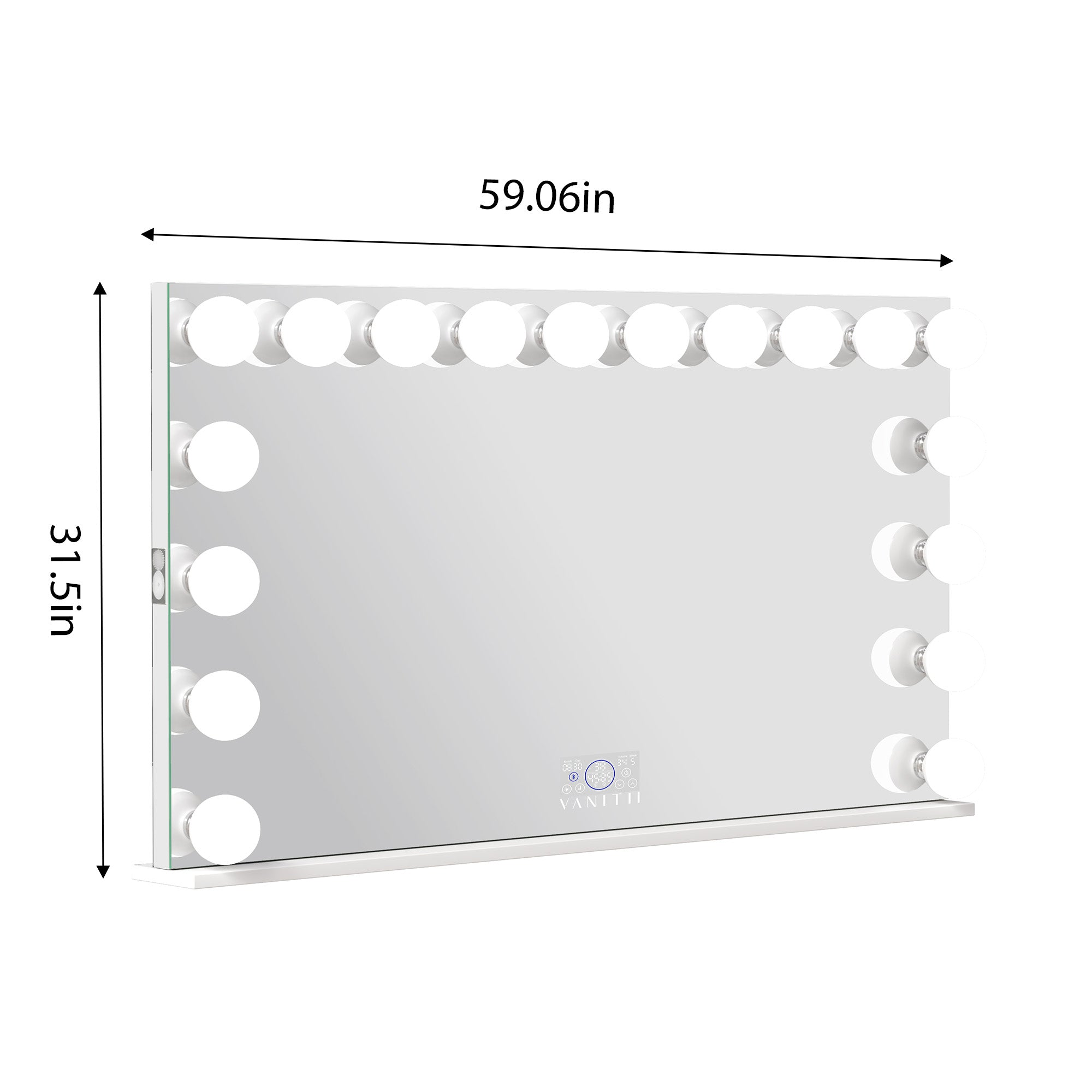 VANITII Hollywood 18 Light Vanity Mirror