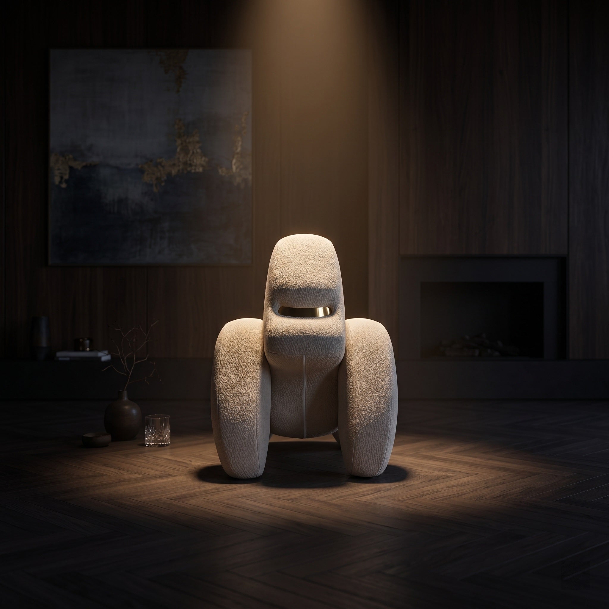 Mini White Gorilla Chair– Modern Design Meets Comfort 