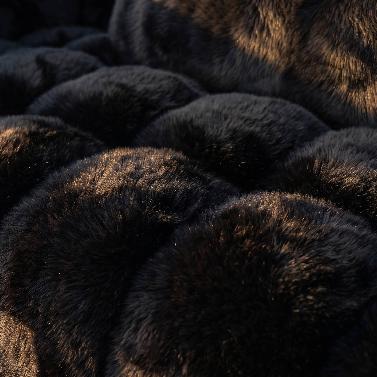 Close-up of the seat cushion of the gorilla sofa