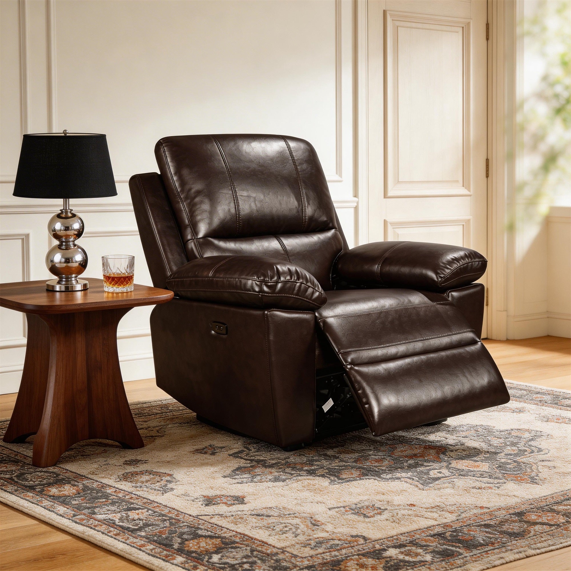 Power Recliner Chair MR2775A Brown