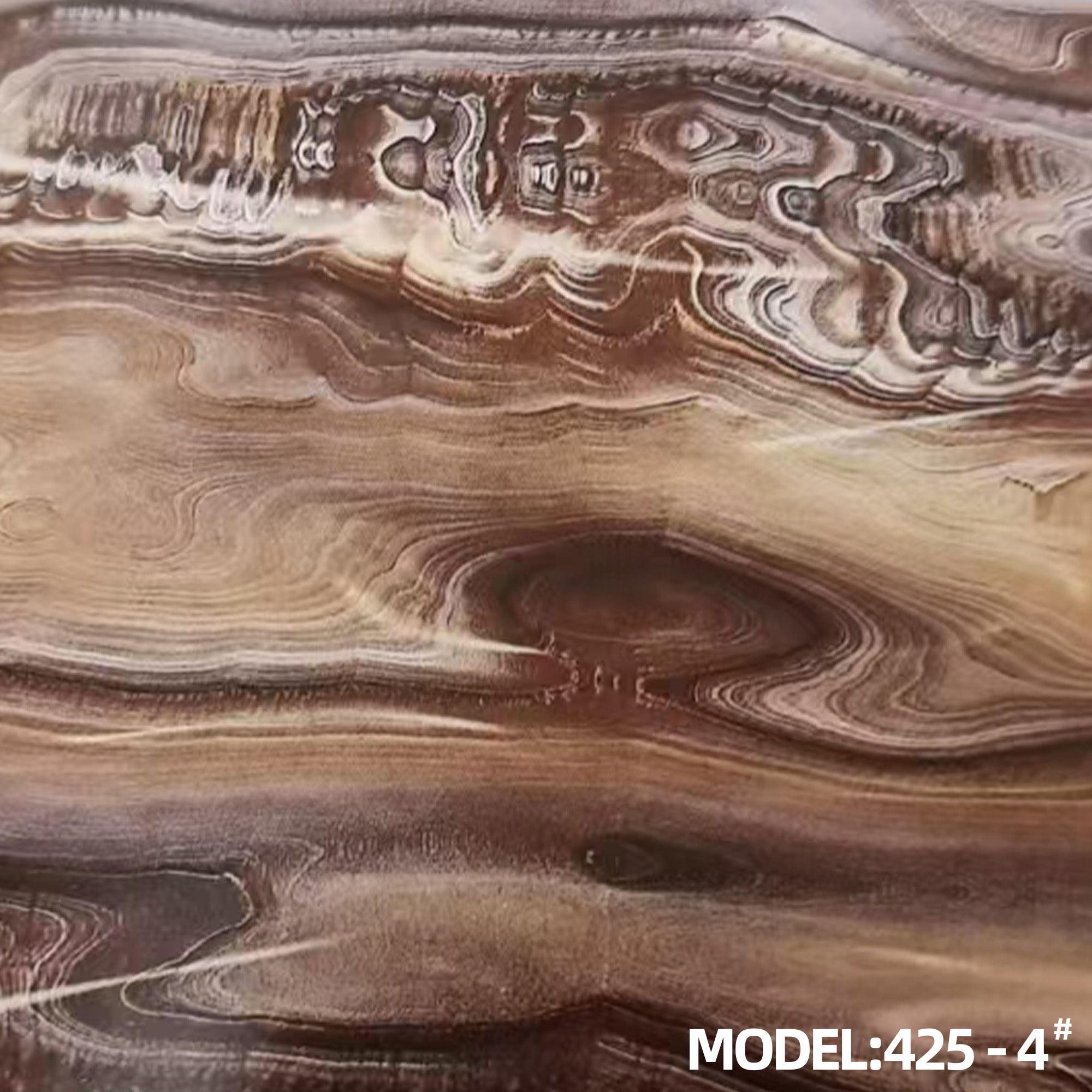 Rectangular Chrome Dining Marble Table PX07