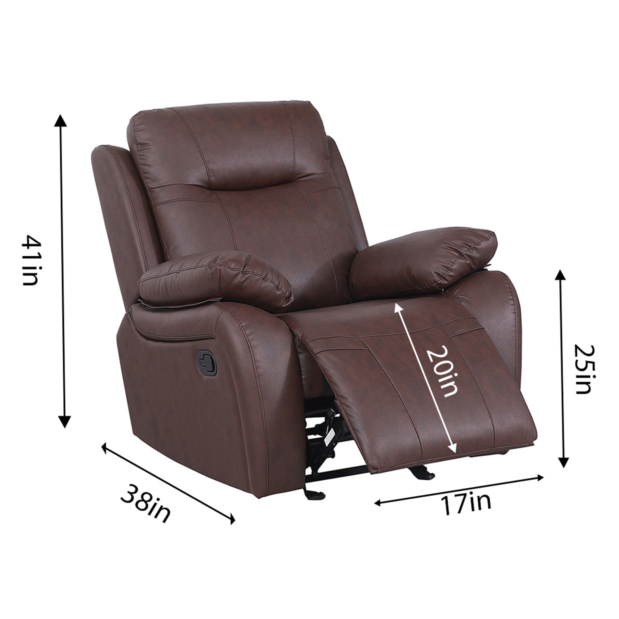 Evian Manual Recliner Chair