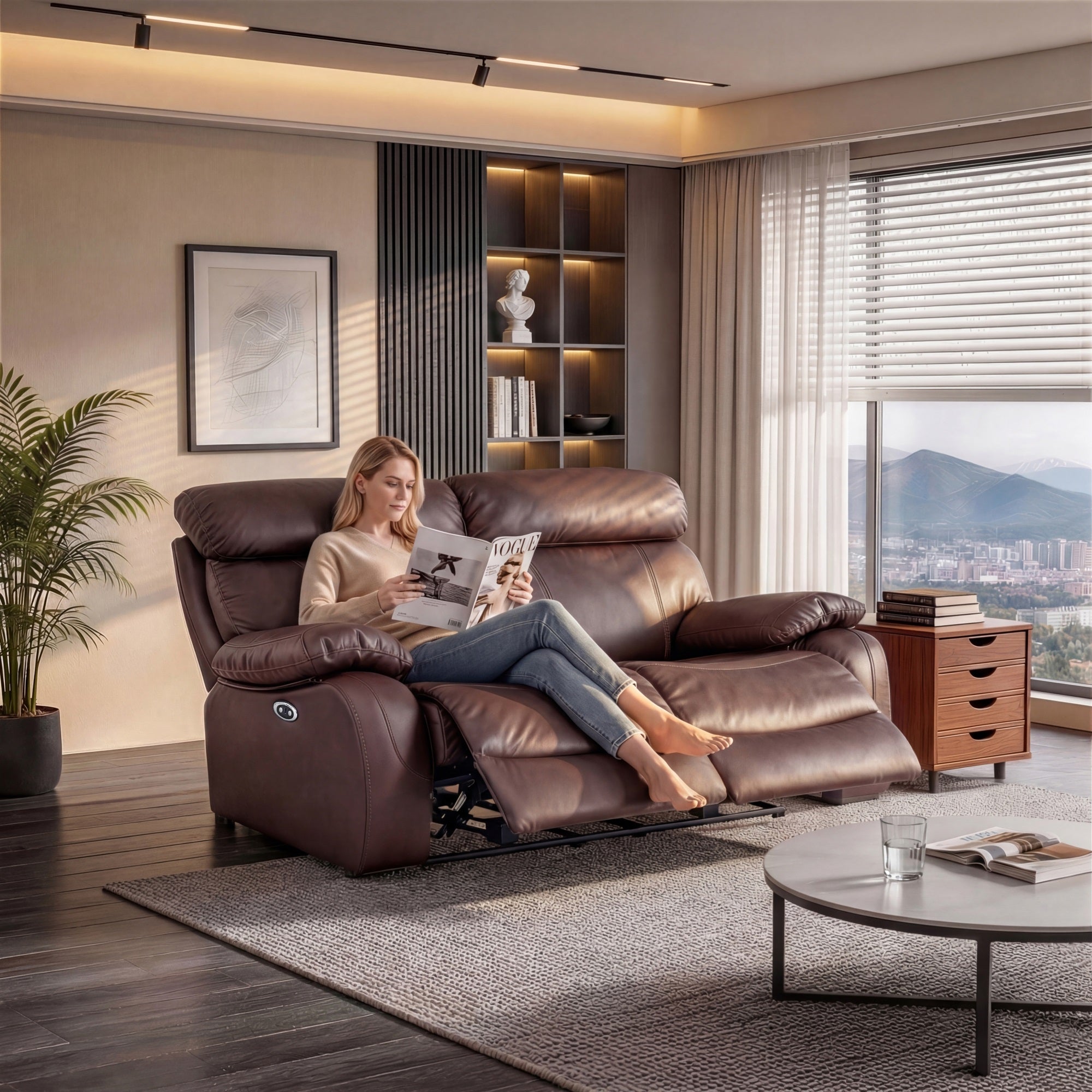 Harry Brown Power Motion Loveseat