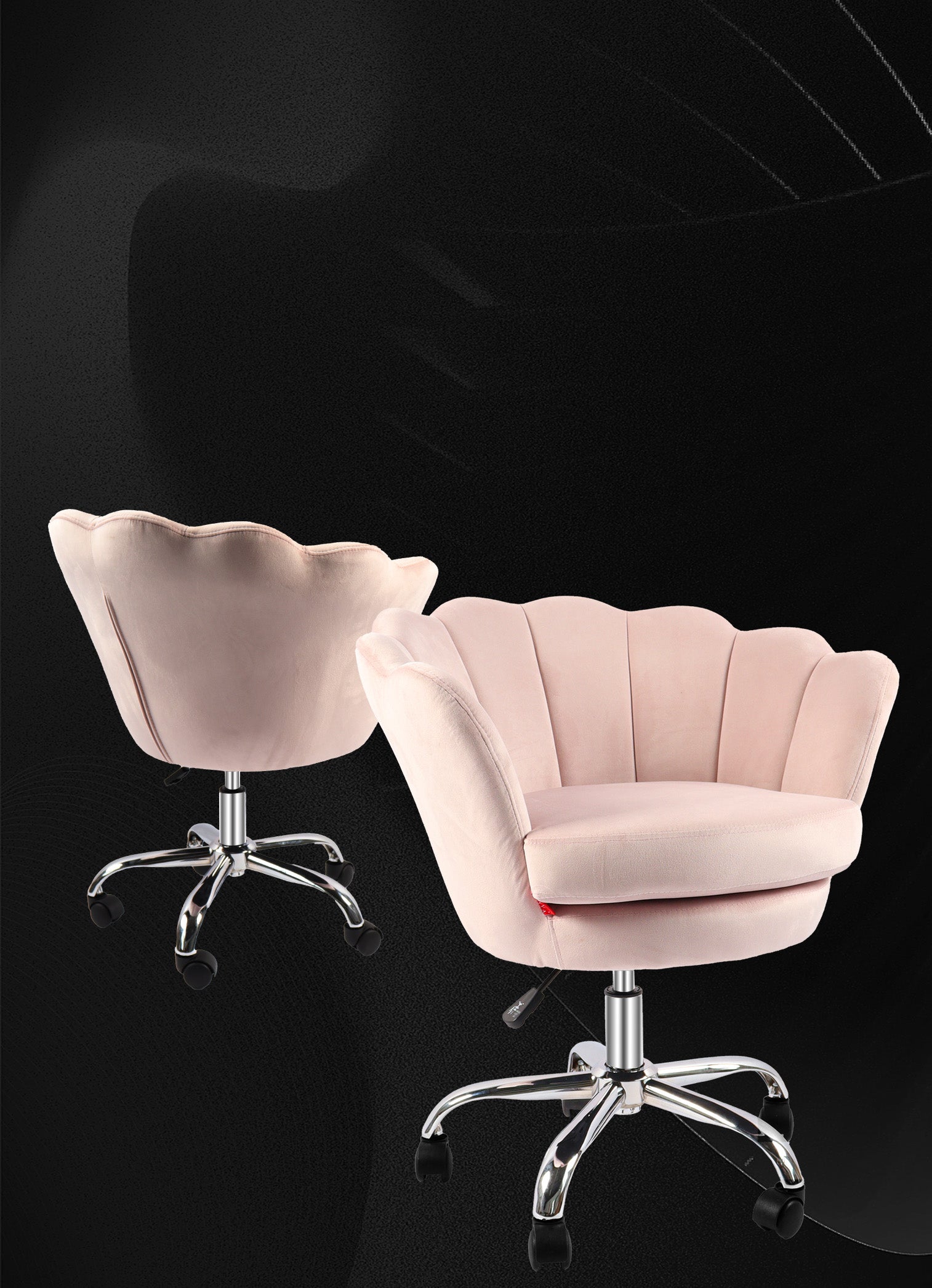 椅子 Anna Anna Chair: Modern Swivel Seating for Makeup Station