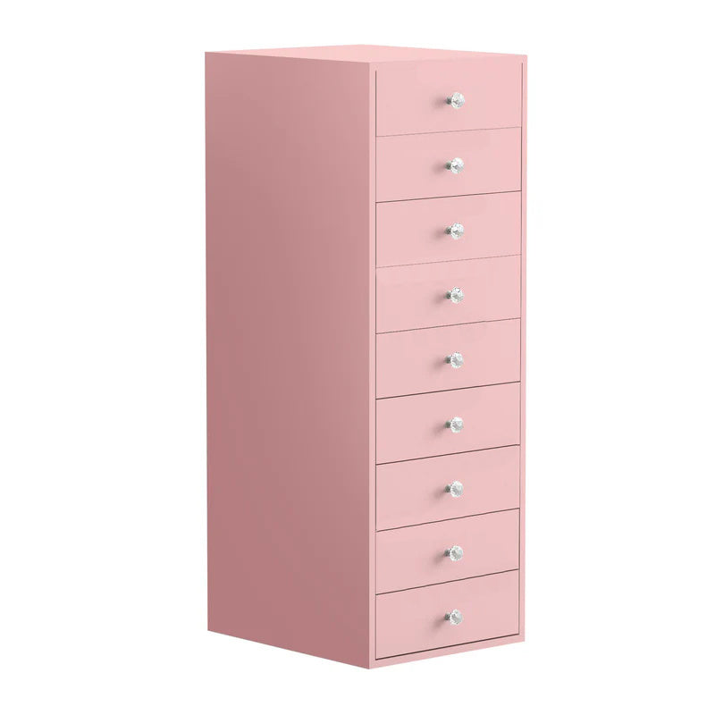 VANITII 9-Drawer Makeup Vanity Storage Unit