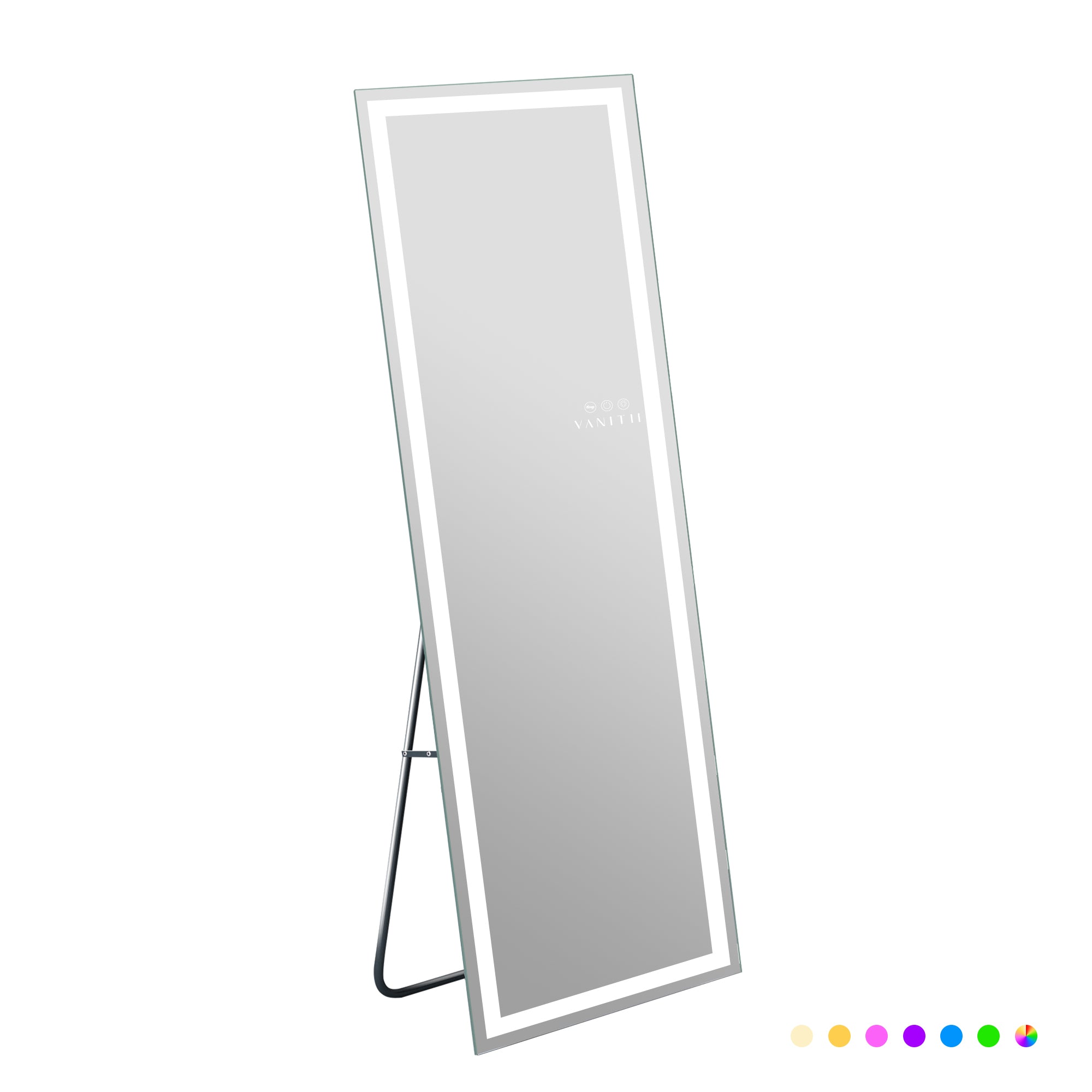 VANITII Luxury Full Length Hollywood Vanity Mirror with Led Light Strip