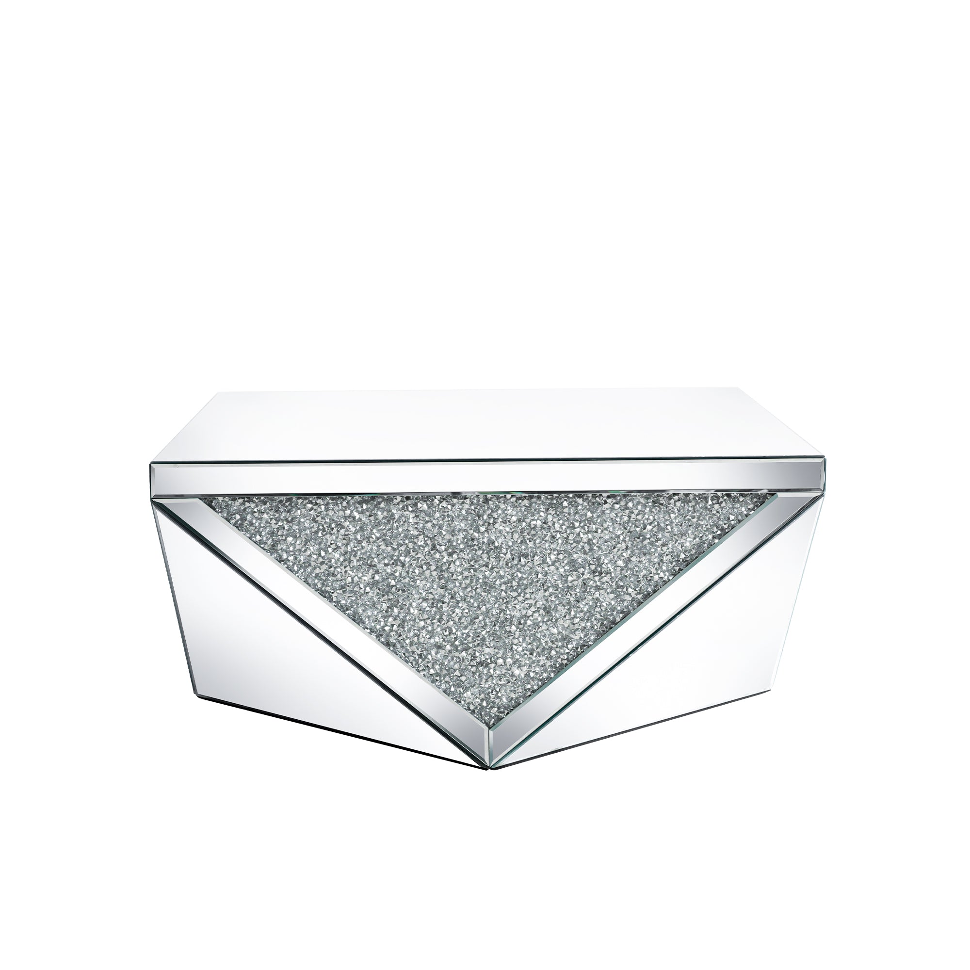 VANITII Crushed Diamond Coffee Table