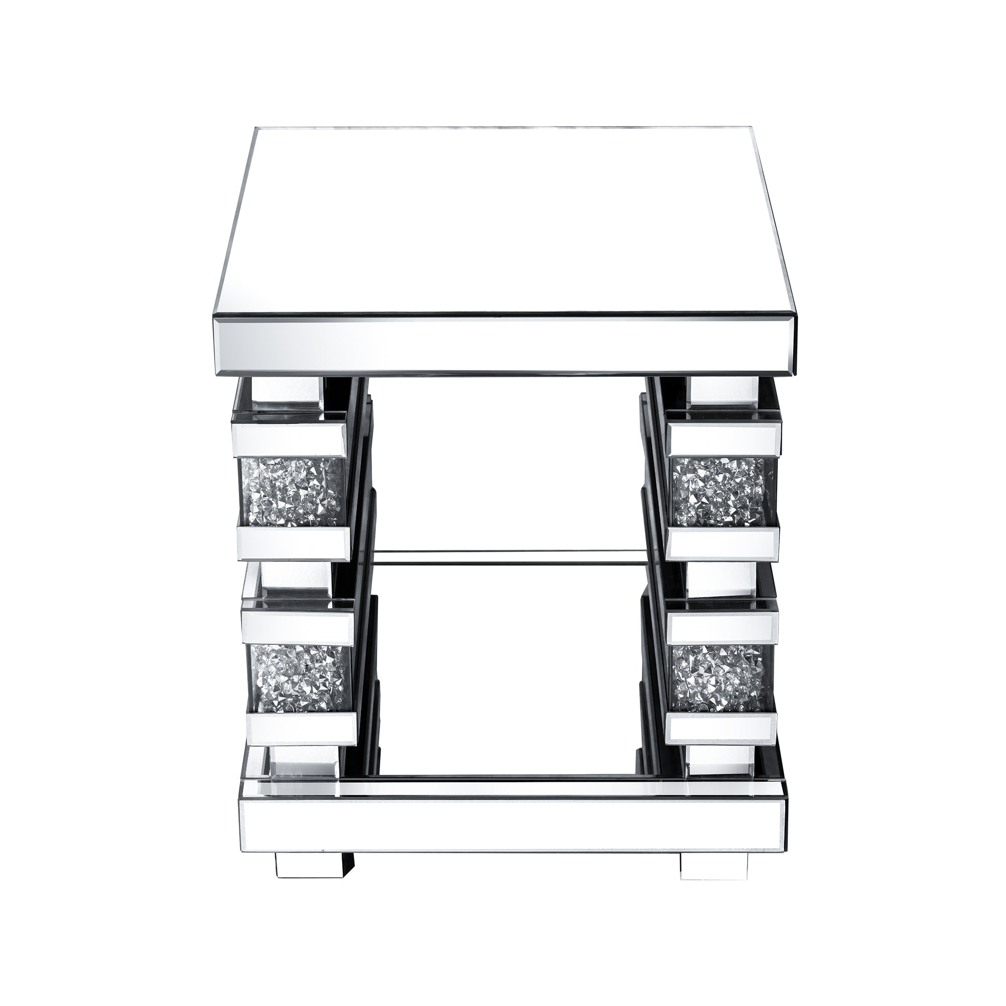 VANITII Mirrored Side Table