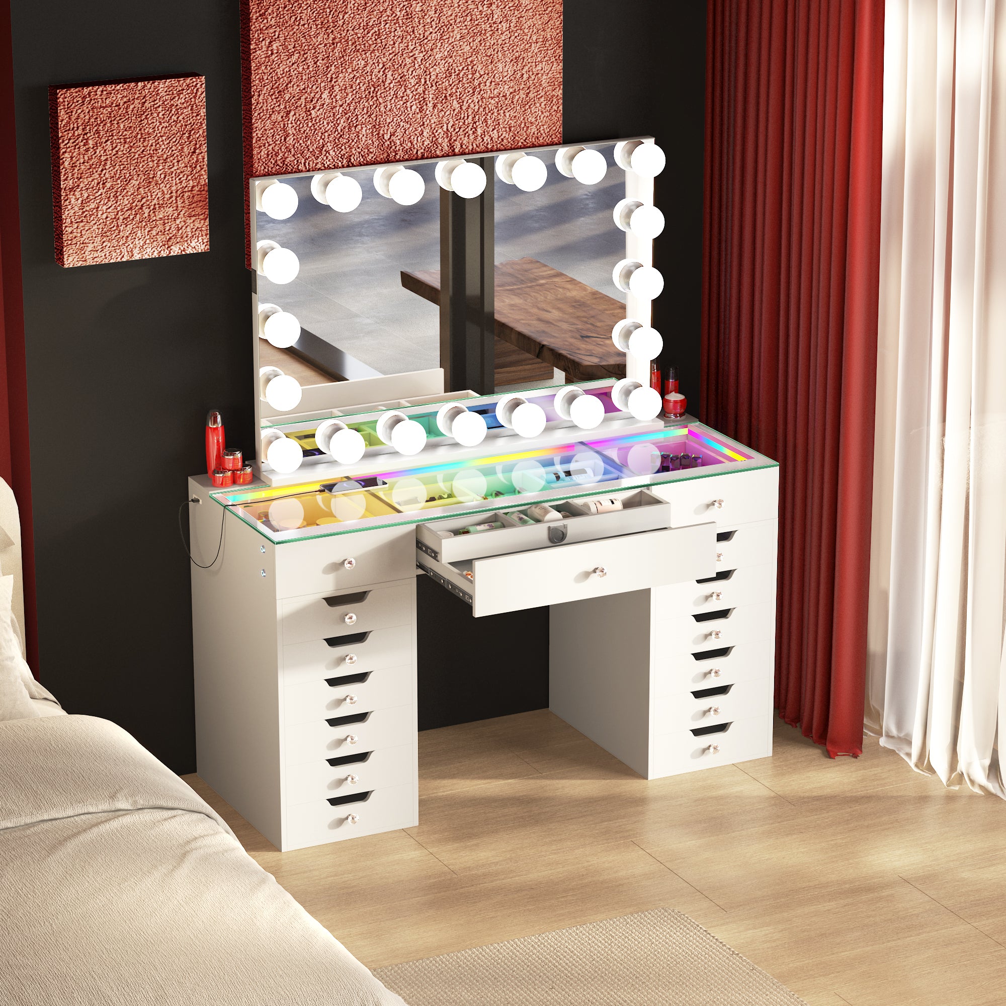 VANITII Lisa Vanity Desk Pro