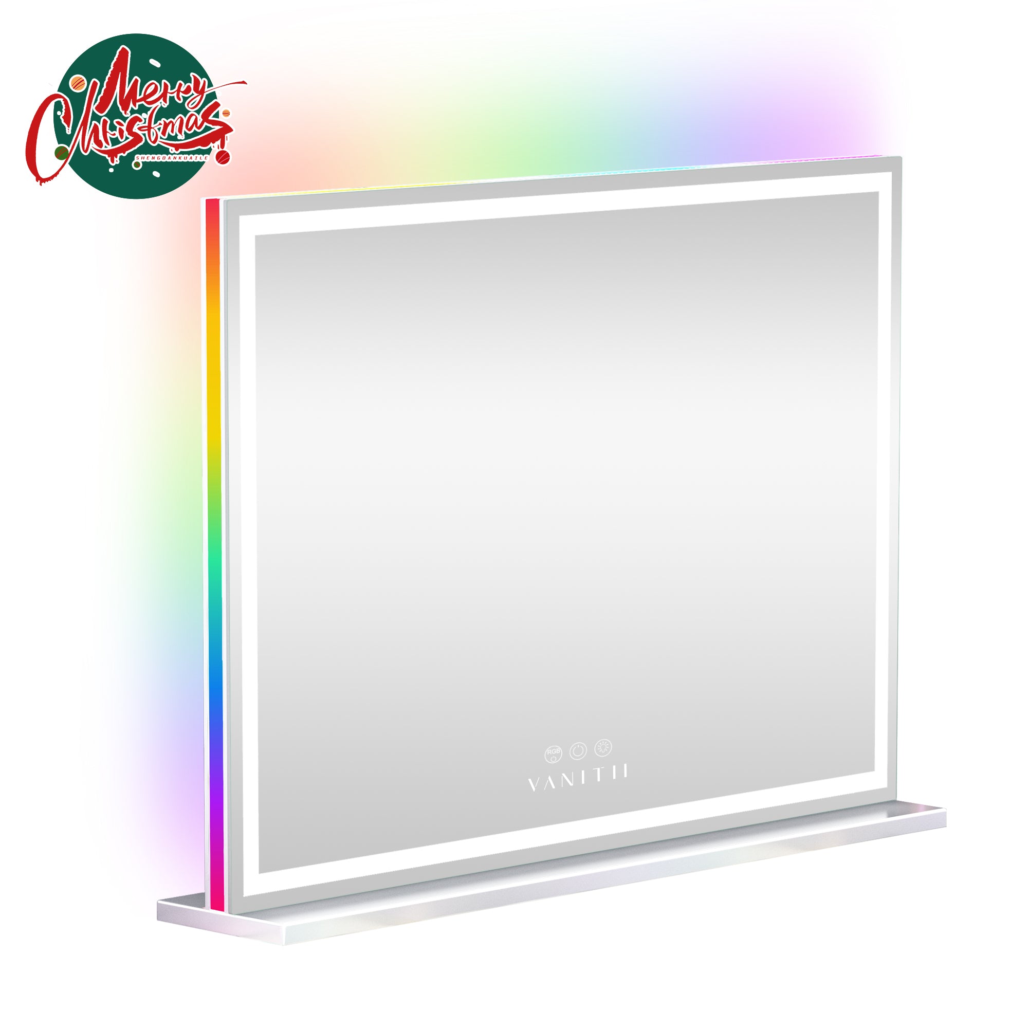 VANITII Luxury Hollywood Glow Vanity Mirror with RGB & Led Light Strip