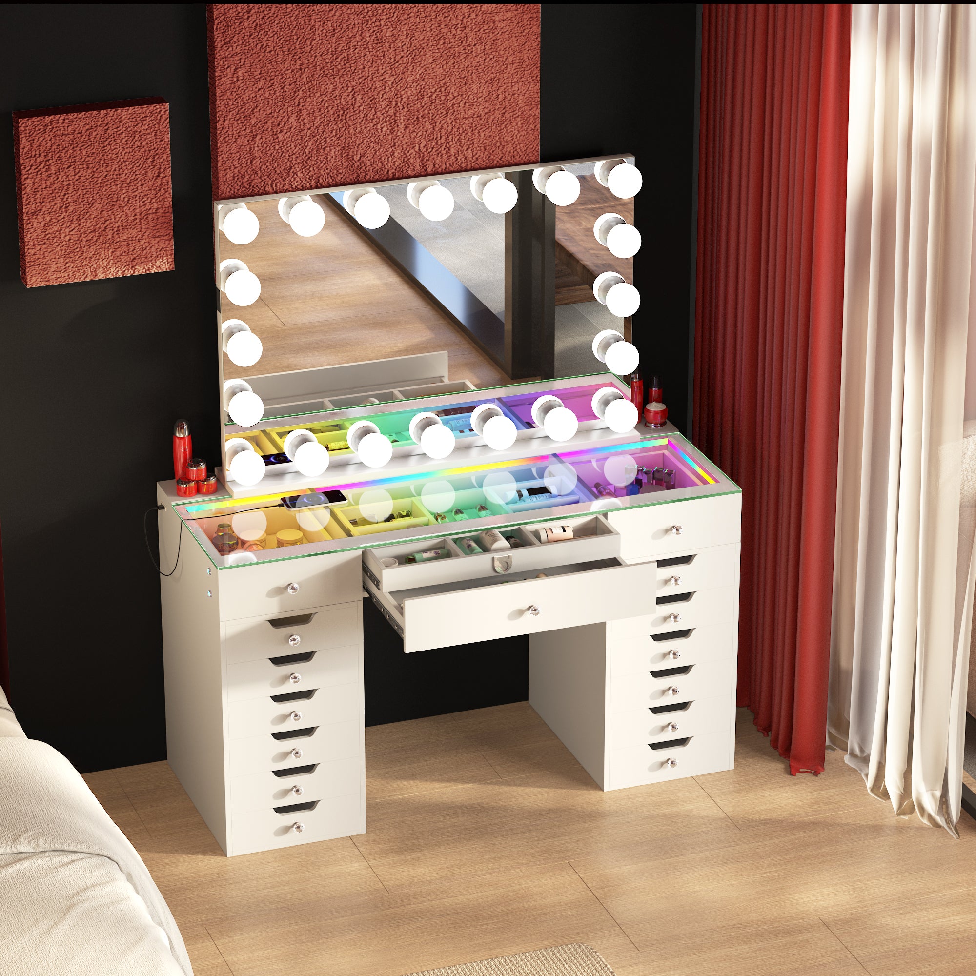 VANITII Lisa Vanity Desk Pro