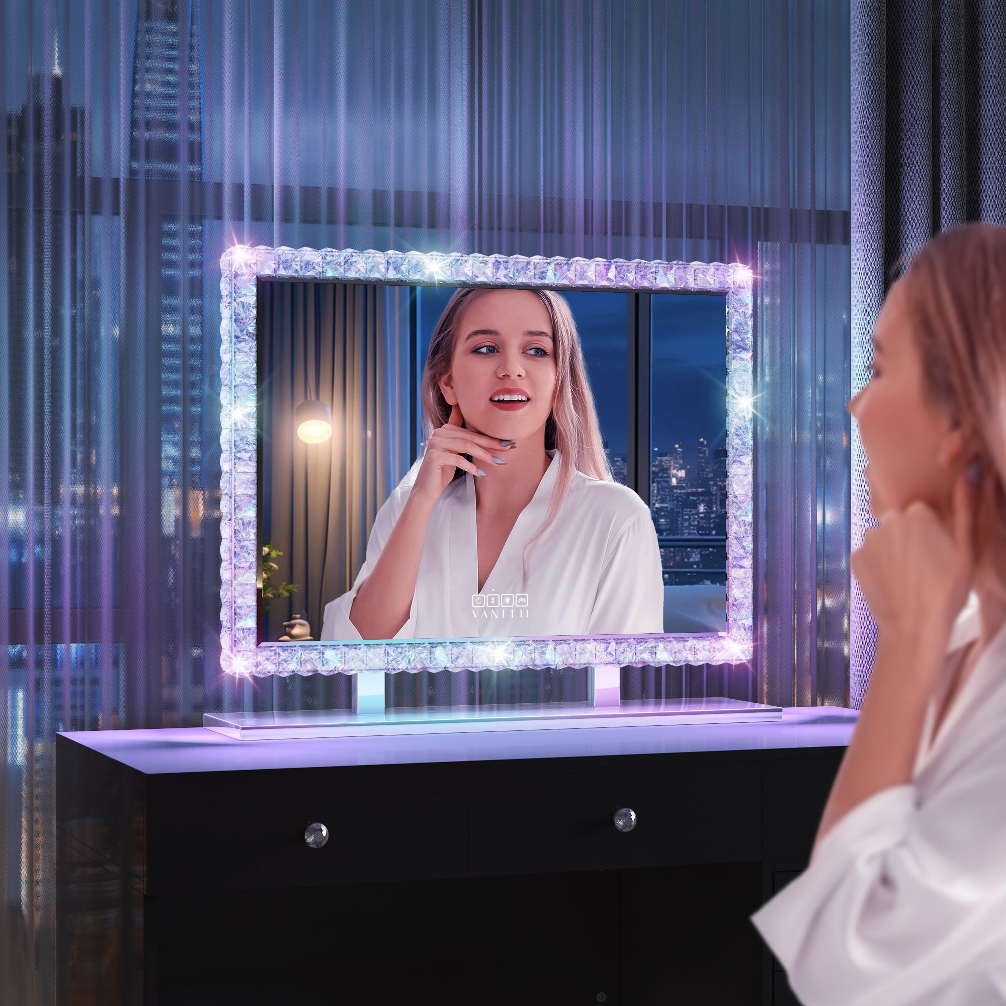 VANITII Diamond Vanity Mirror - Vanities & Accents by VANITII in Santa Maria, CA