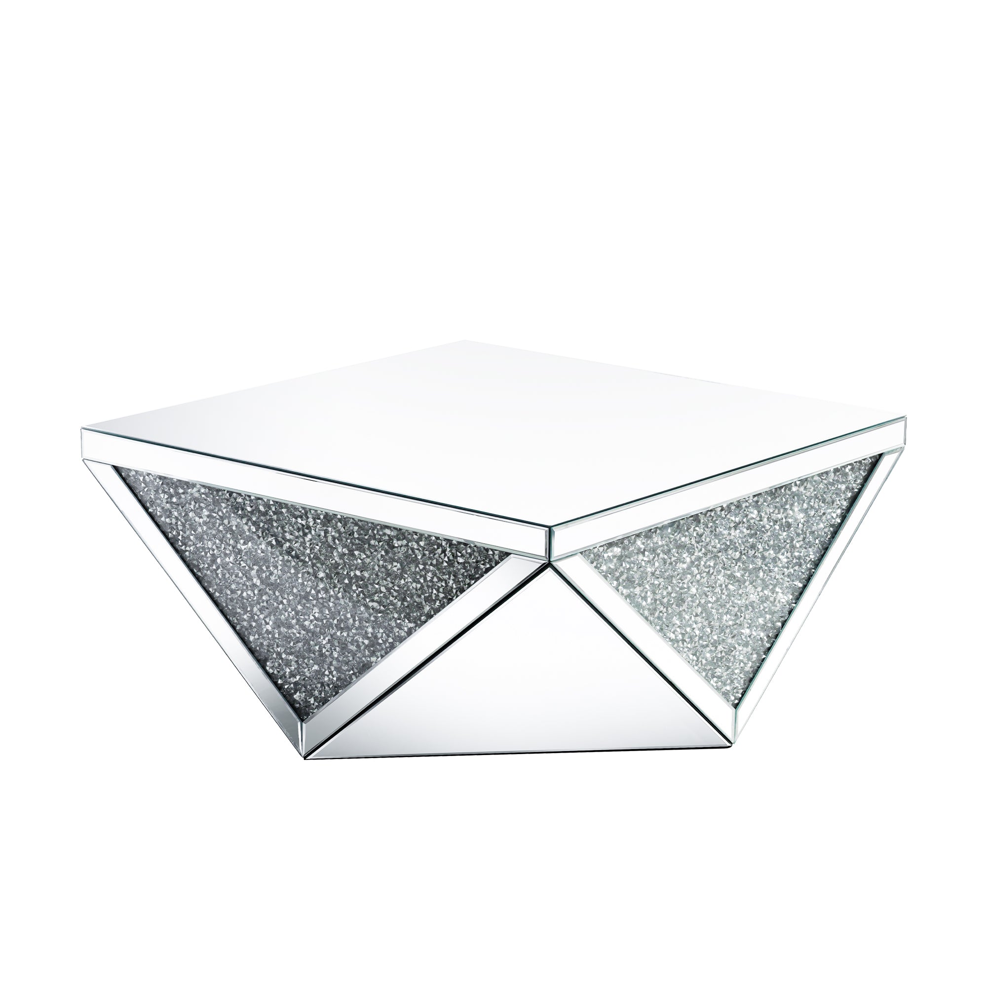 VANITII Crushed Diamond Side Table