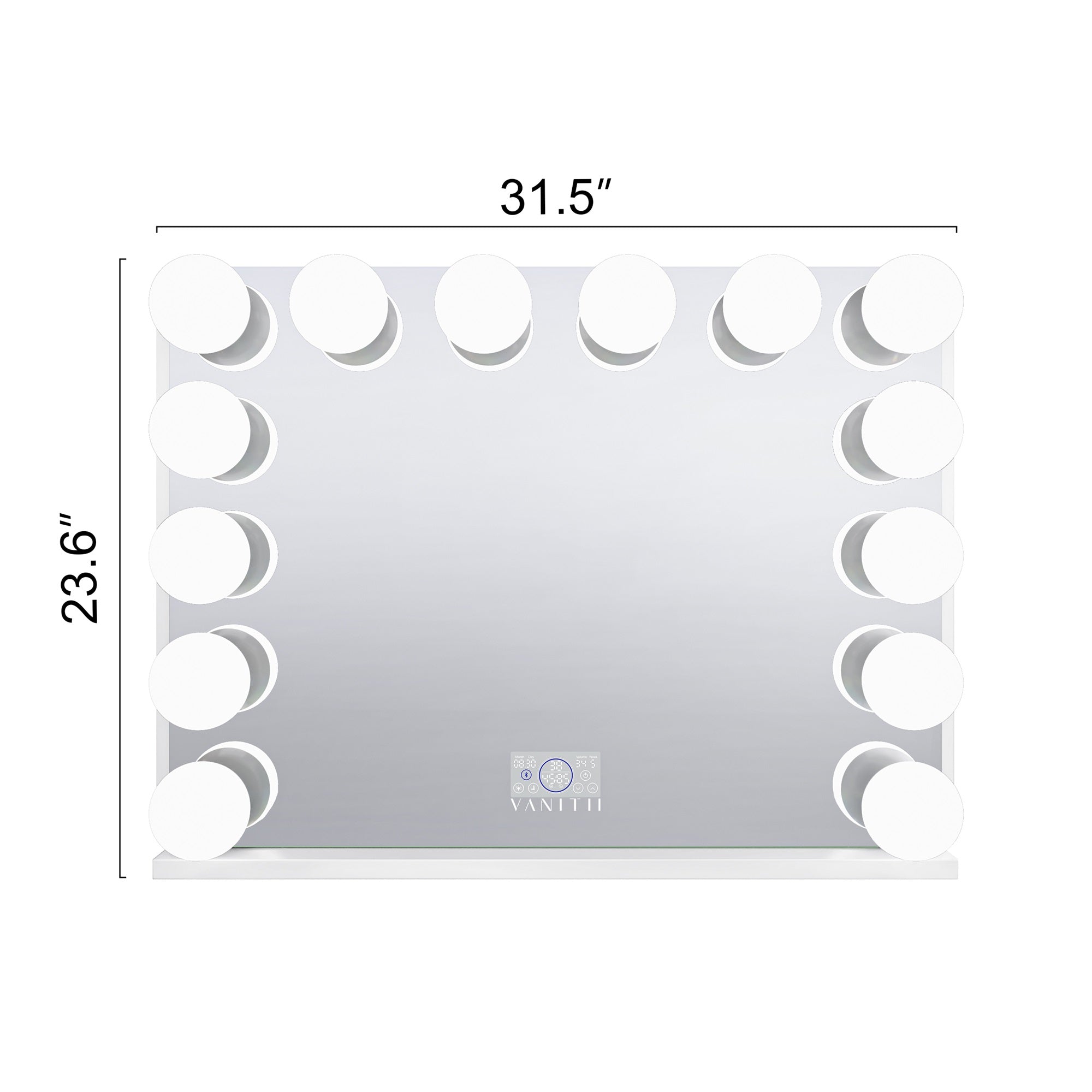 New Arrival! VANITII Marilyn Hollywood Vanity Mirror Pro with Jewelry Organizer