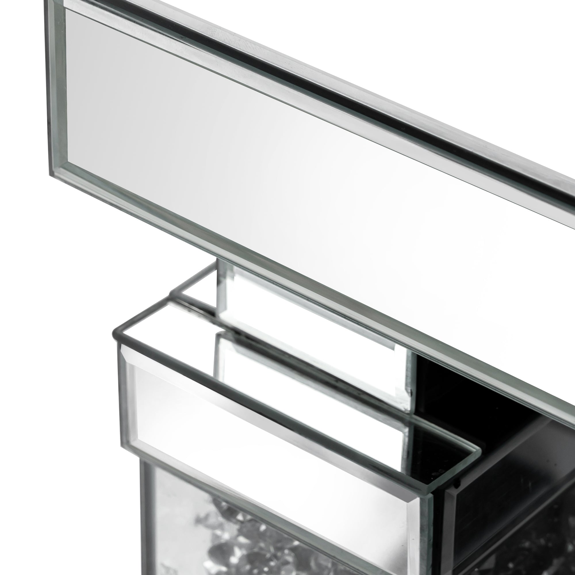 VANITII Mirrored Side Table